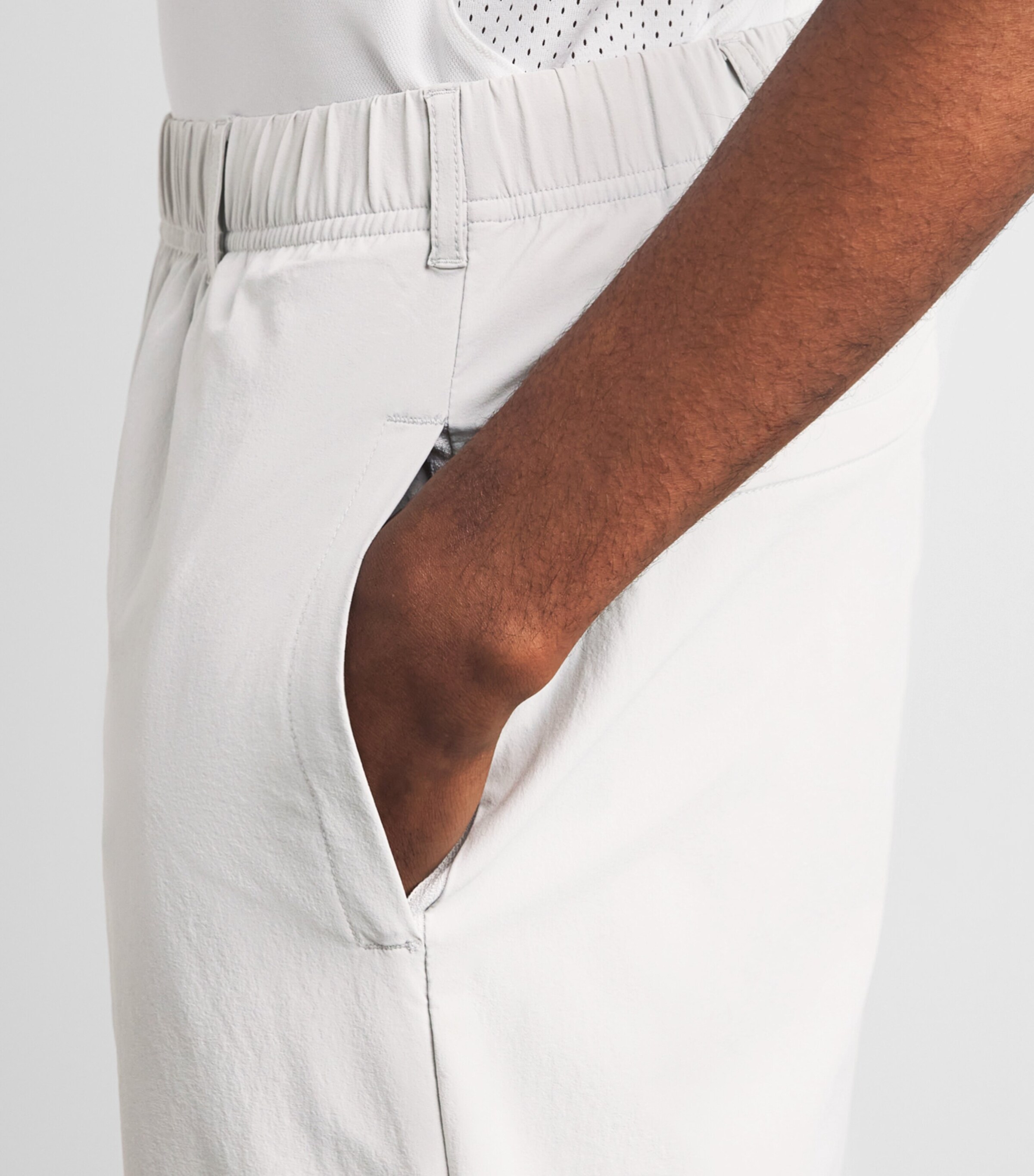 Manors Mens Club Straight Trousers Vapour Grey Image 3