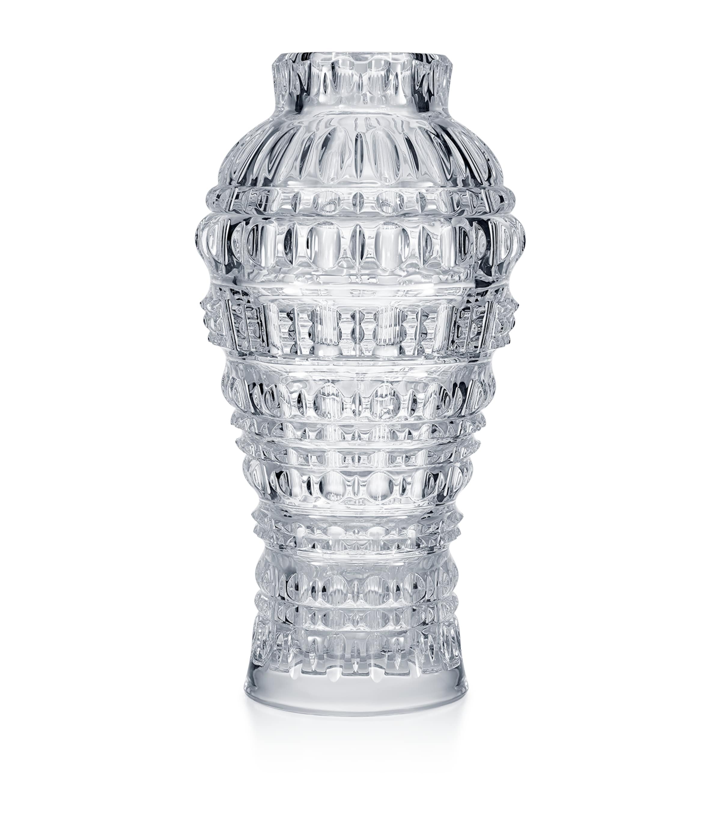 Baccarat Crystal New Antique Amphora Vase In Clear