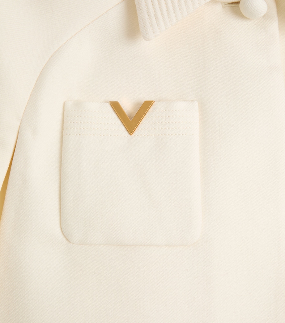 Wool-Silk Cape A03 Image 3