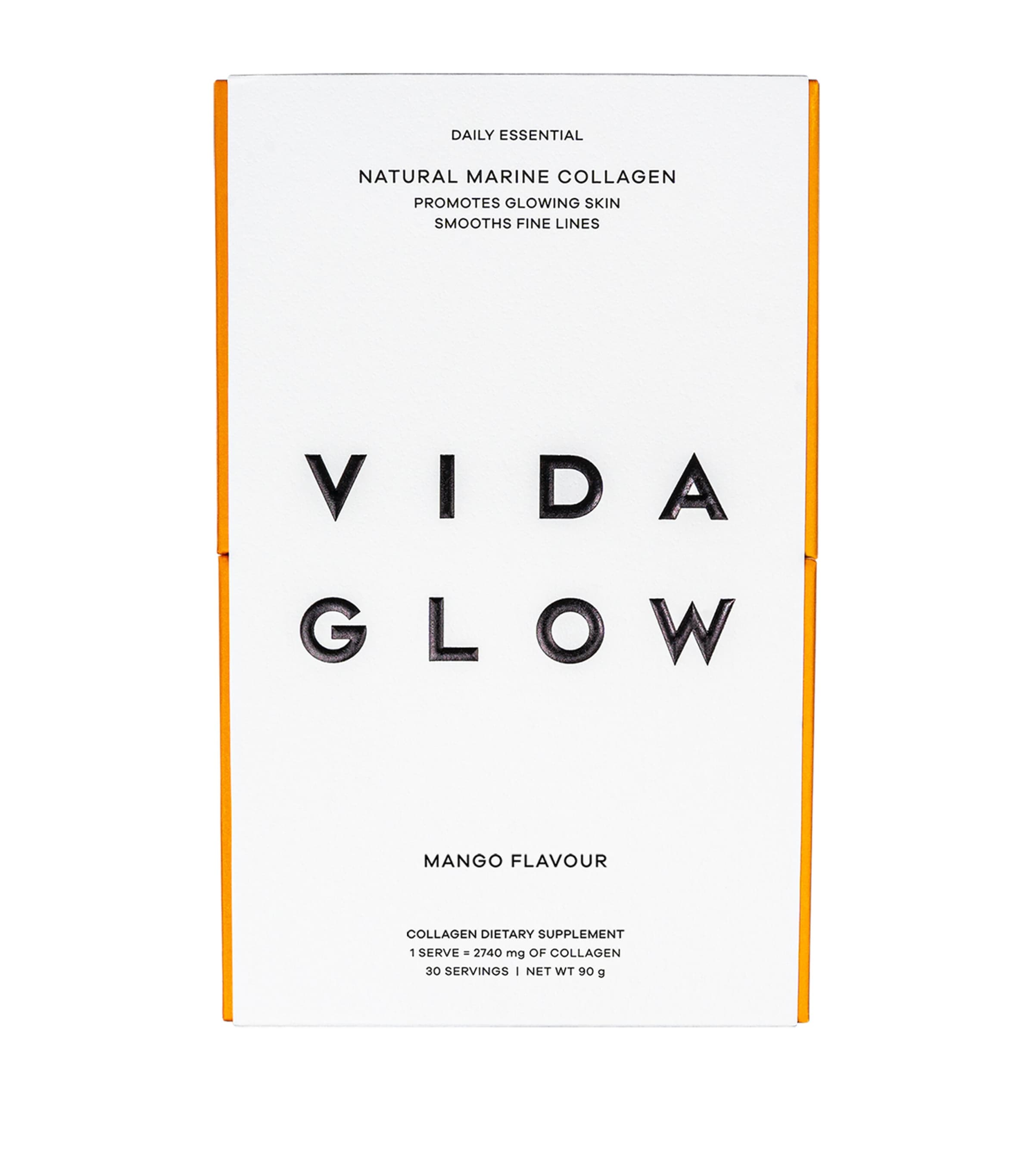 Vida Glow Natural Marine Collagen Mango (30 x 3g) | Health & Wellbeing | Vitamins & Supplements