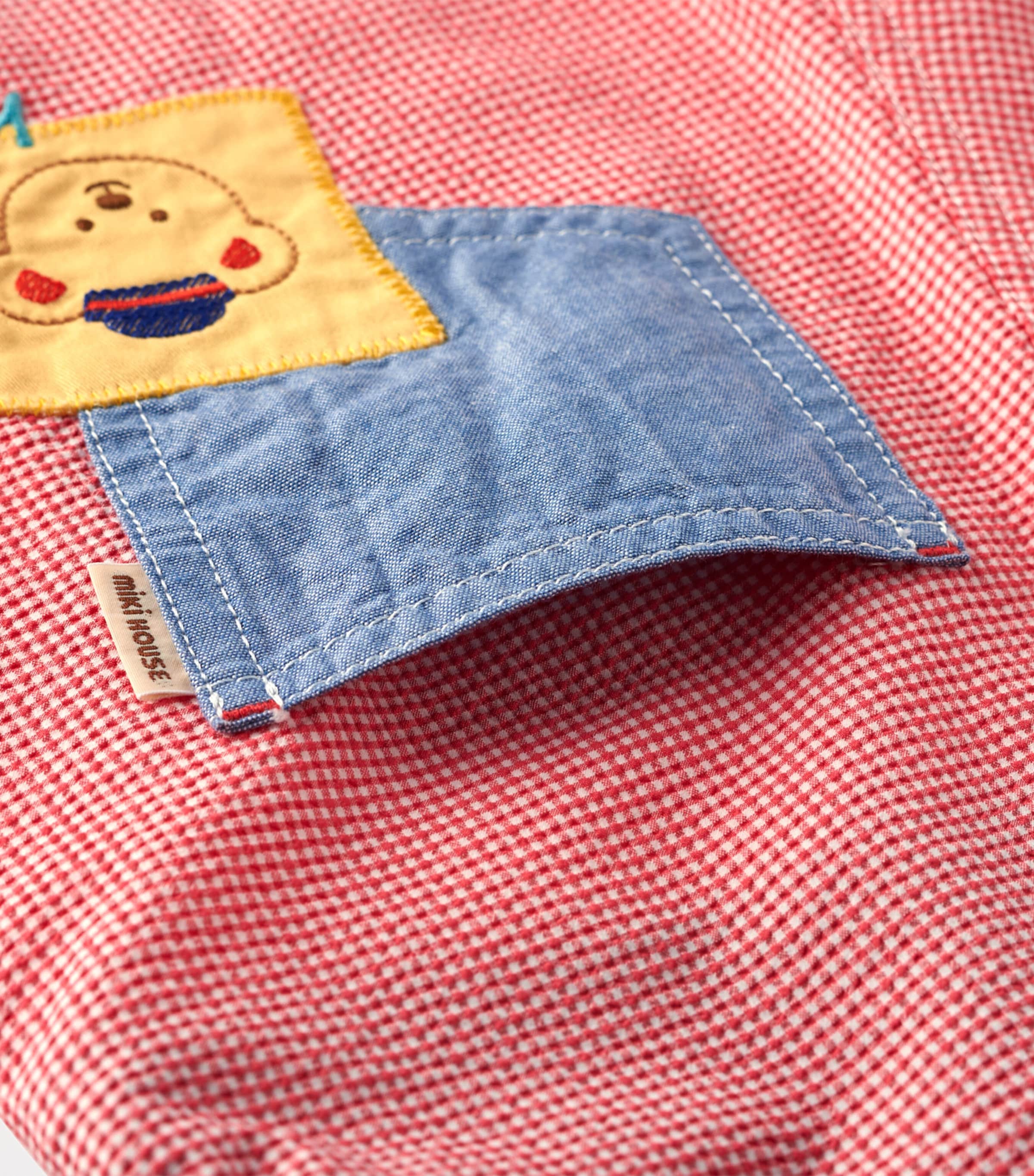 Cotton Classic Bear Dungarees (6-24 Months) 2 Image 5