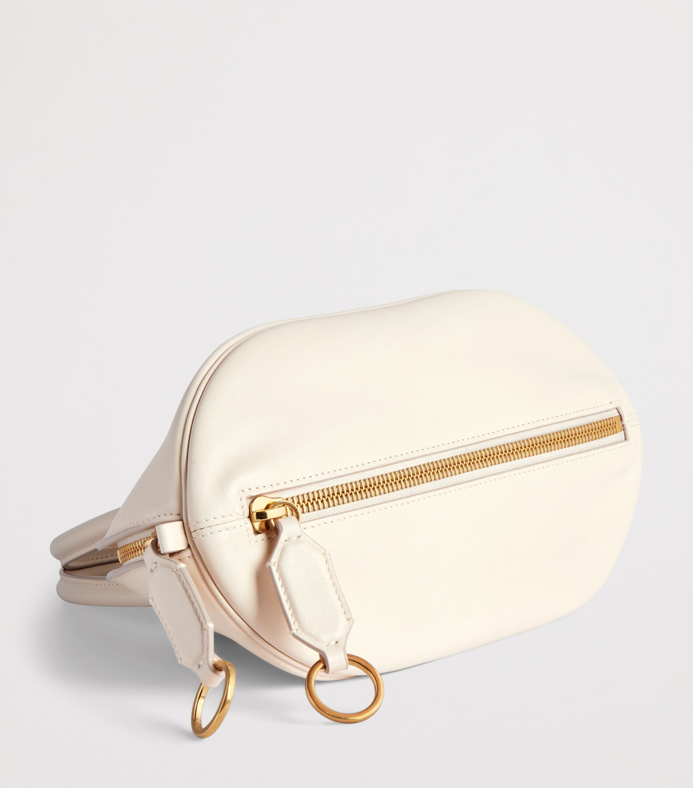 Balenciaga Mini Leather Bolero Bowling Bag Image 7