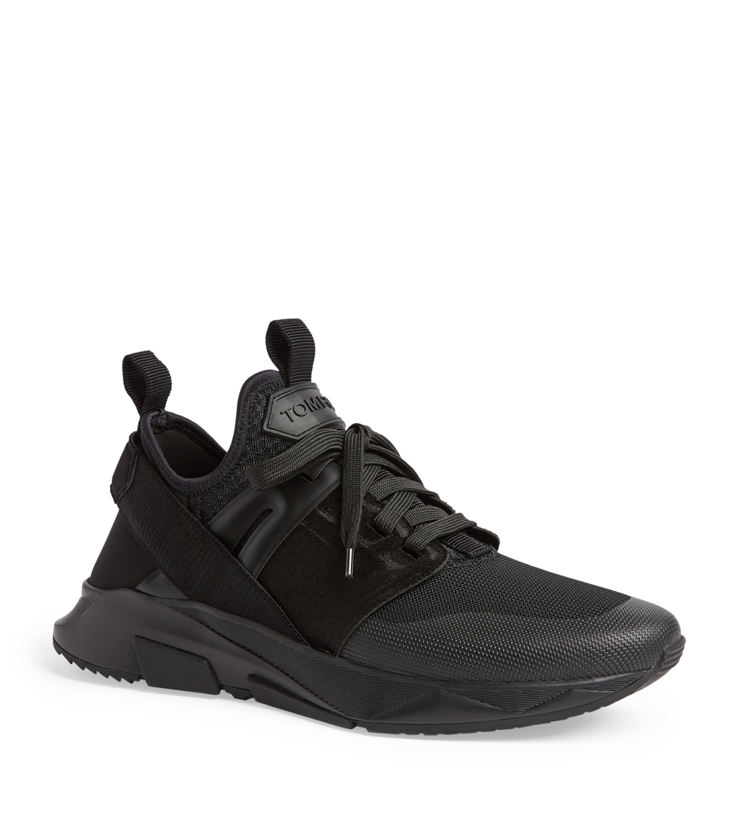 TOM FORD Leather Jago Sneakers | Men Shoes | Trainers | Low-Top Trainers | Designers | Tom Ford