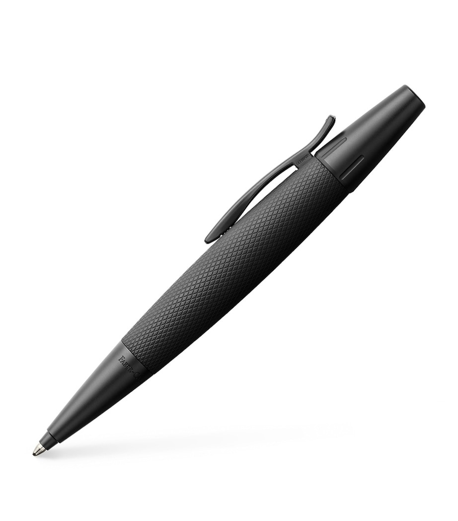 Faber-Castell E-Motion Pure Black Ballpoint Pen Black Image 1