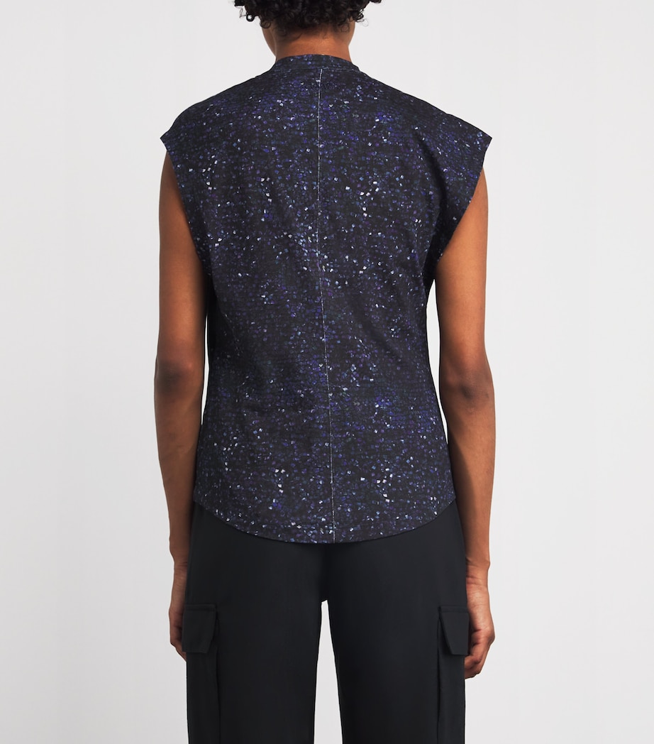 Cotton Twisted Nadya T-Shirt 30FN FADED NIGHT Image 4