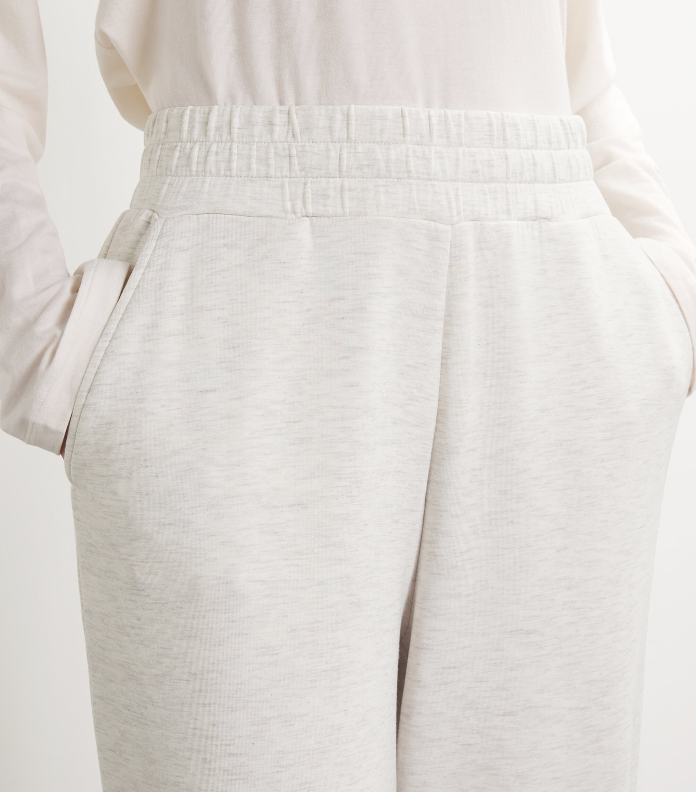 The Relaxed Sweatpants IVORY MARL Image 6