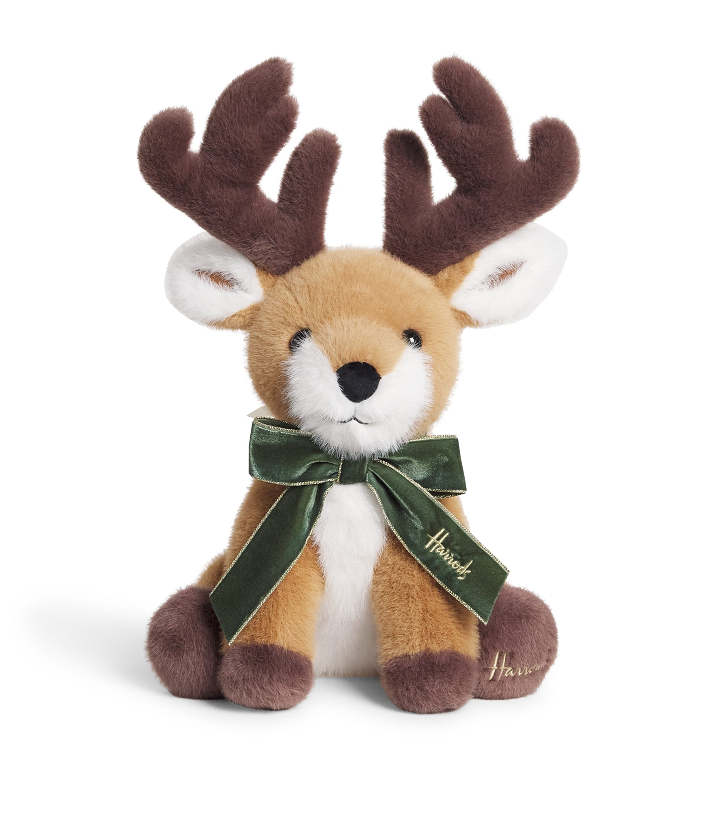 Harrods Christmas Reindeer | Christmas | Designers | Harrods | Toys | Bears & Soft Toys | Decorations | Ornaments | Bears