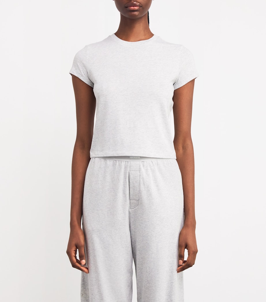 Relaxed Tees Shrunken T-Shirt LIGHT HEATHER GREY Image 3