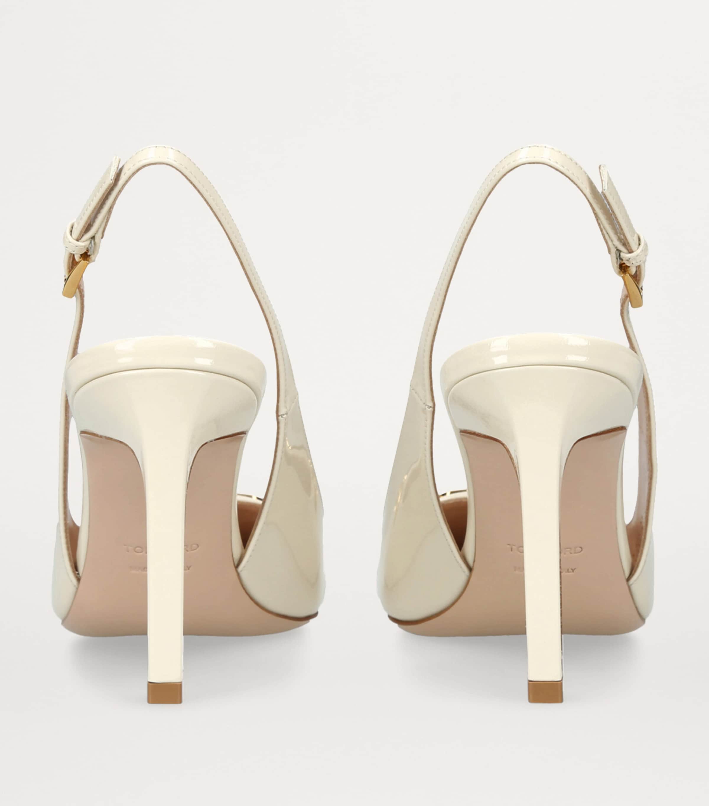 TOM FORD Patent Leather Whitney Slingback Pumps 85 | Harrods US