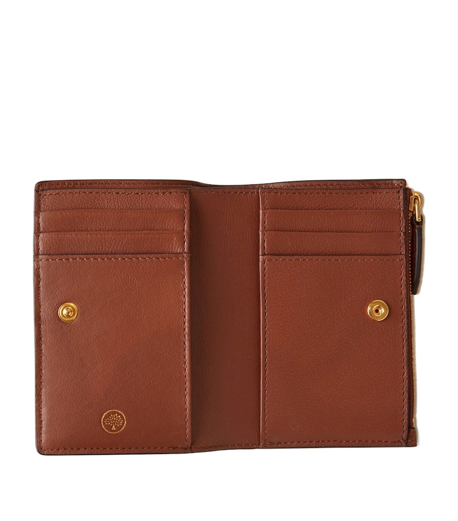 Bifold Zipped Continental Wallet OAK Image 2