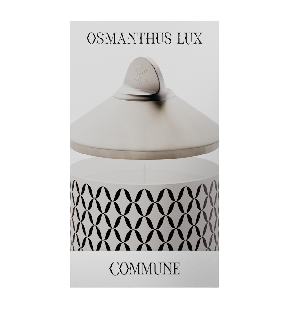 Osmanthus Lux Scented Candle with Cover NO COLOUR Image 9