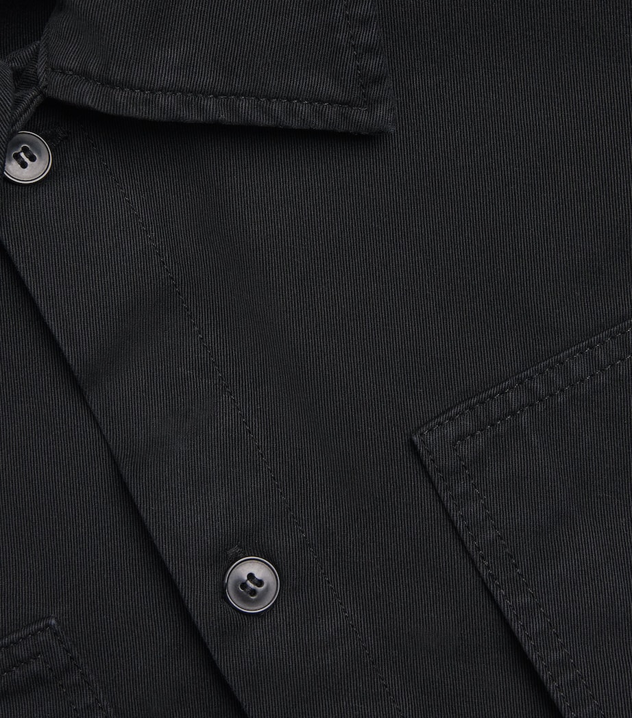 Cotton Rhode Overshirt BLACK Image 5