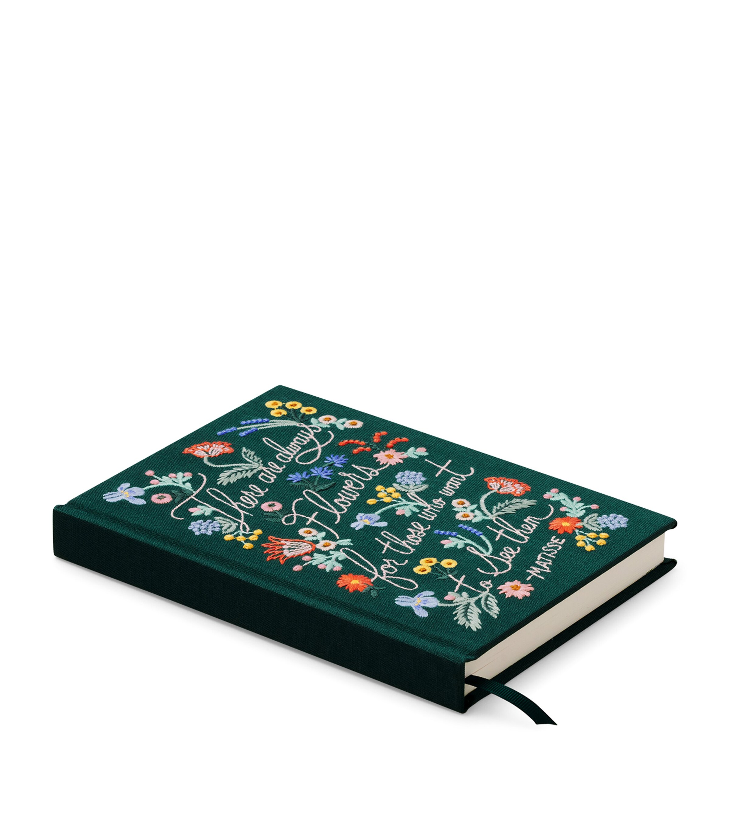 Embroidered Matisse A5 Notebook MULTI Image 3