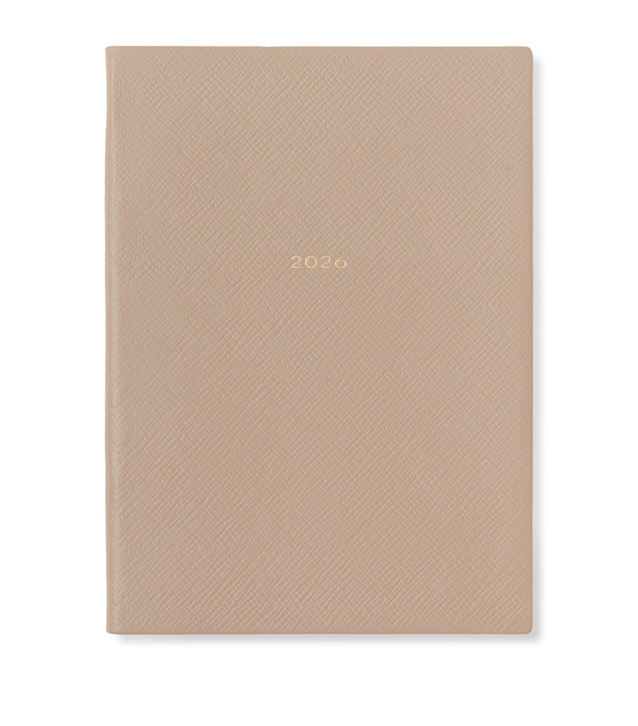 Panama Leather 2026 Soho Planner SANDSTONE Image 1