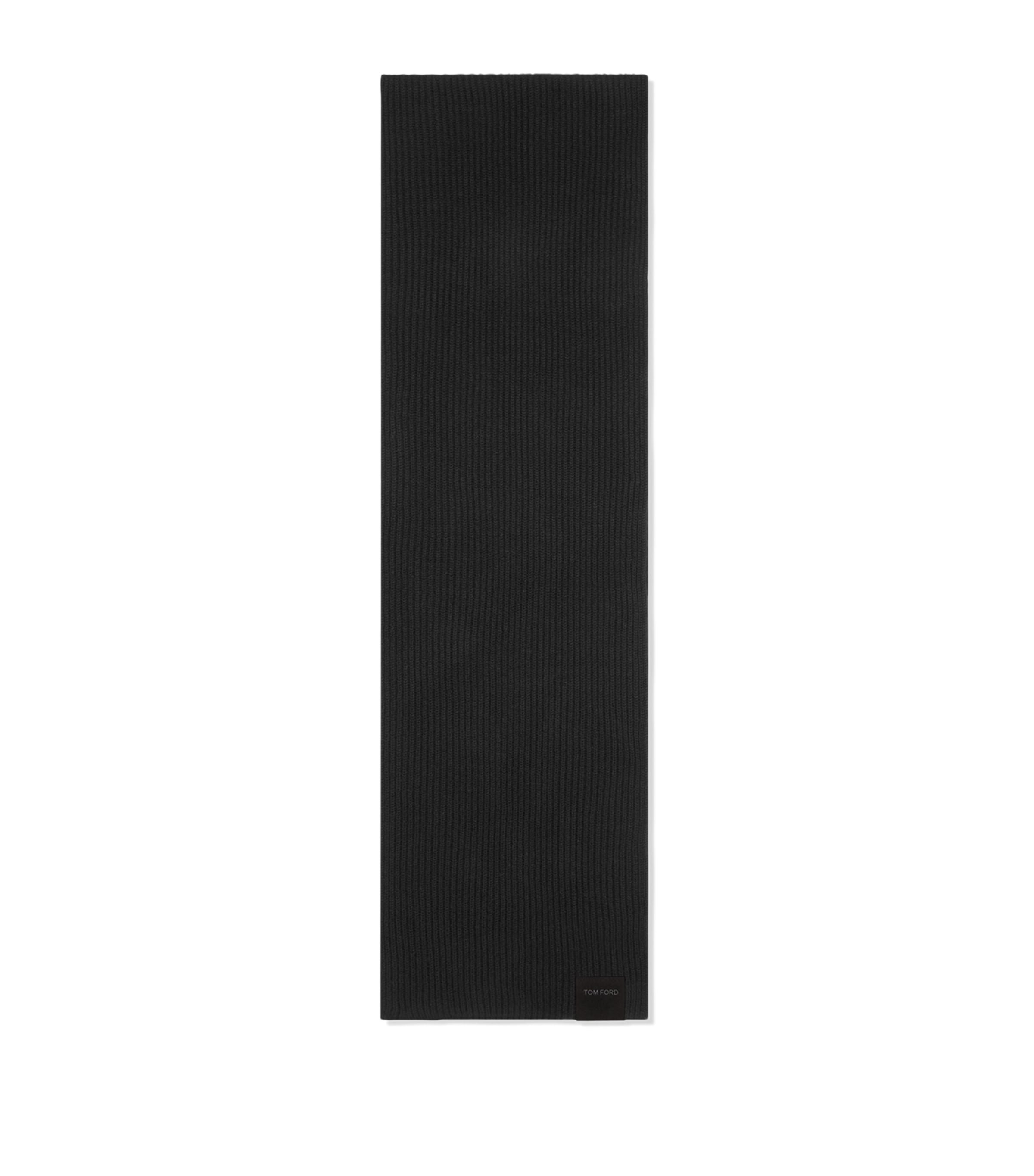 TOM FORD Cashmere Logo Scarf | Men Clothing | Knitwear | Cashmere | Men Accessories | Scarves | Designers | Tom Ford