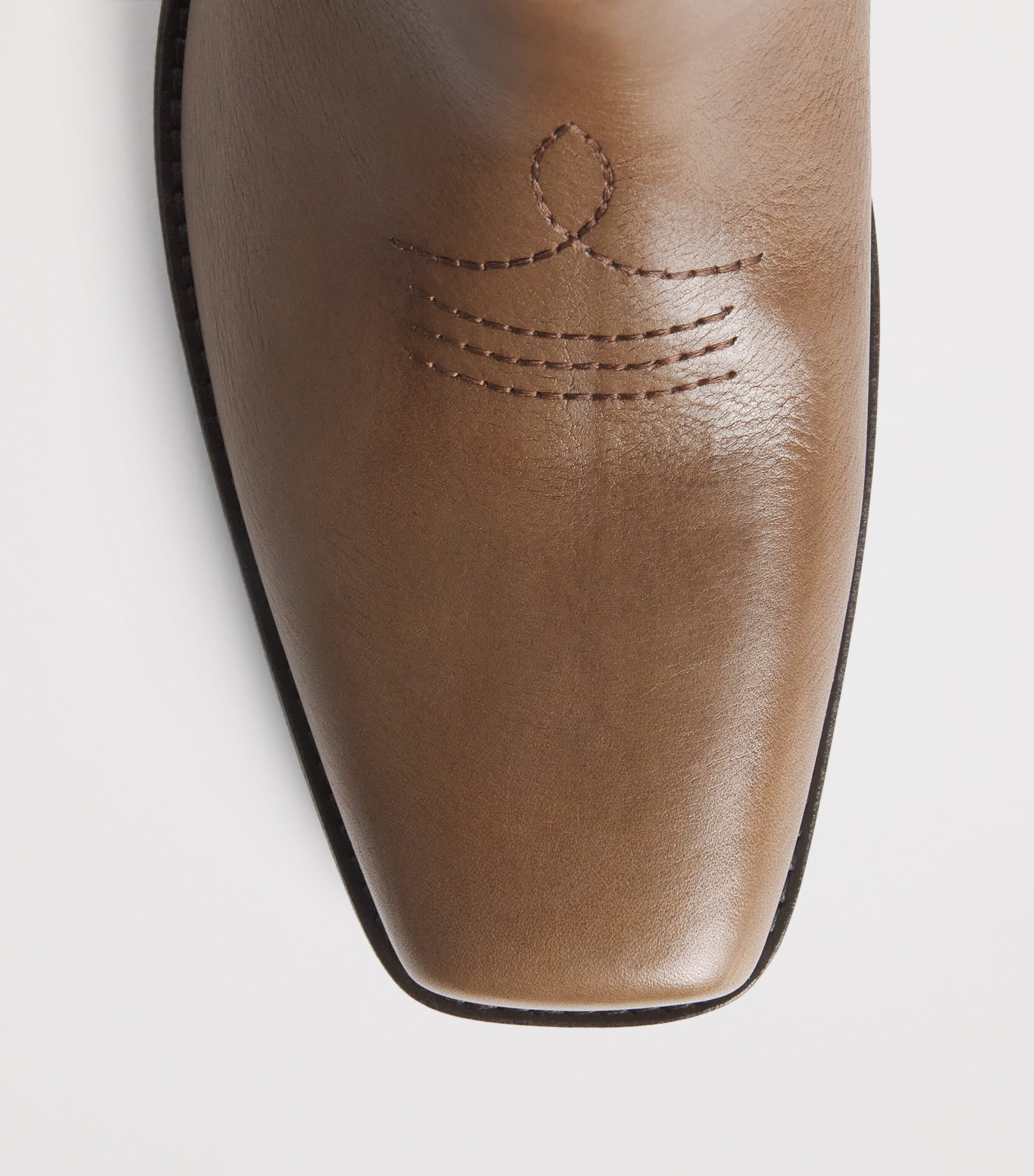 Leather Heeled Ankle Boots 40 MUD Image 5