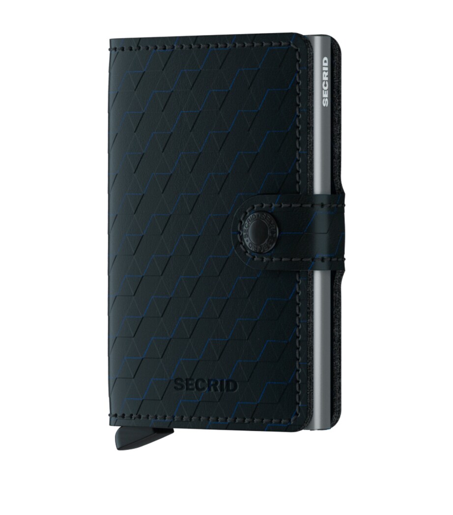 Leather Miniwallet BLACK TITANIUM Image 1