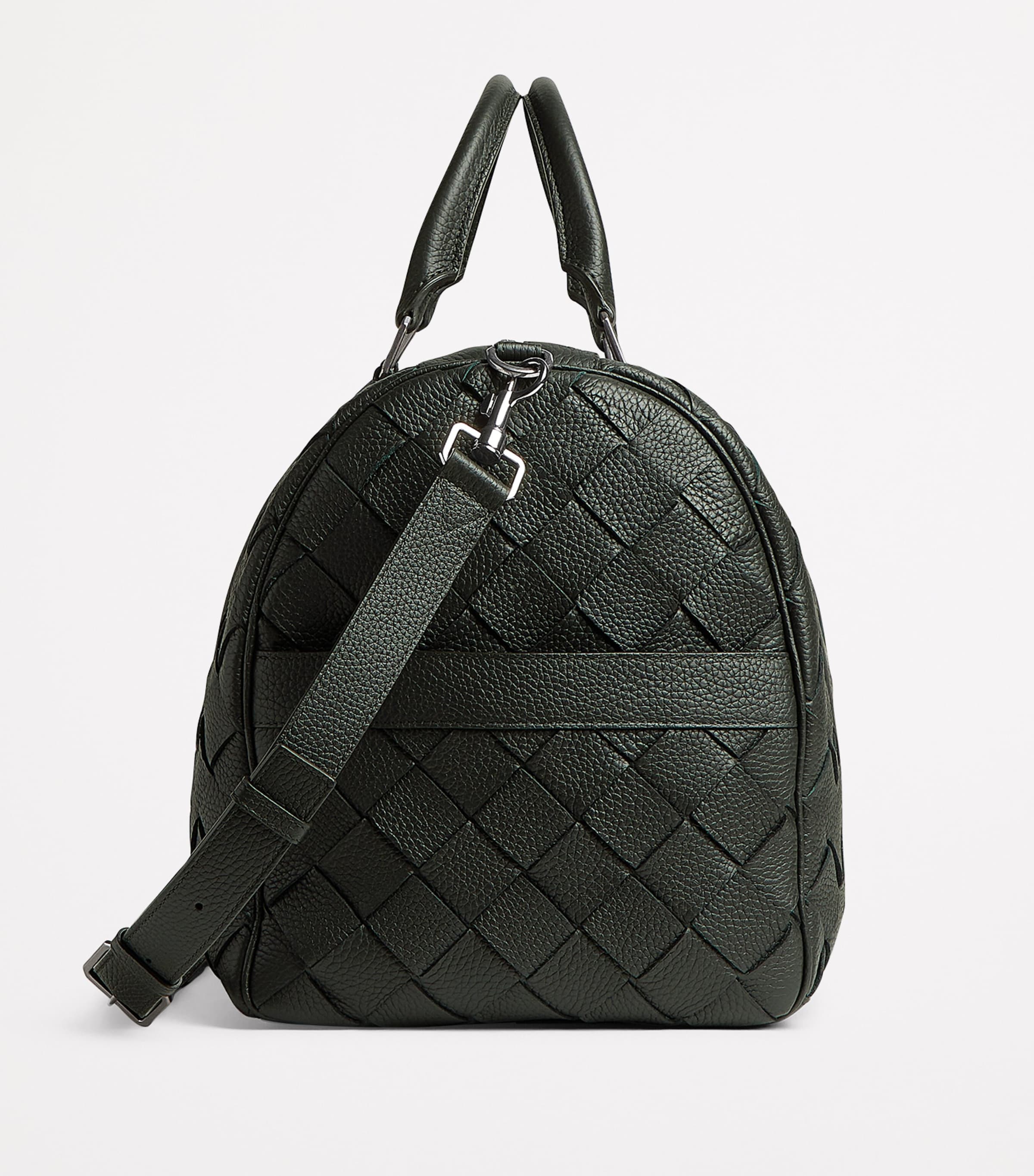 Leather Intrecciato Cabin Duffle Bag 3009 Image 3