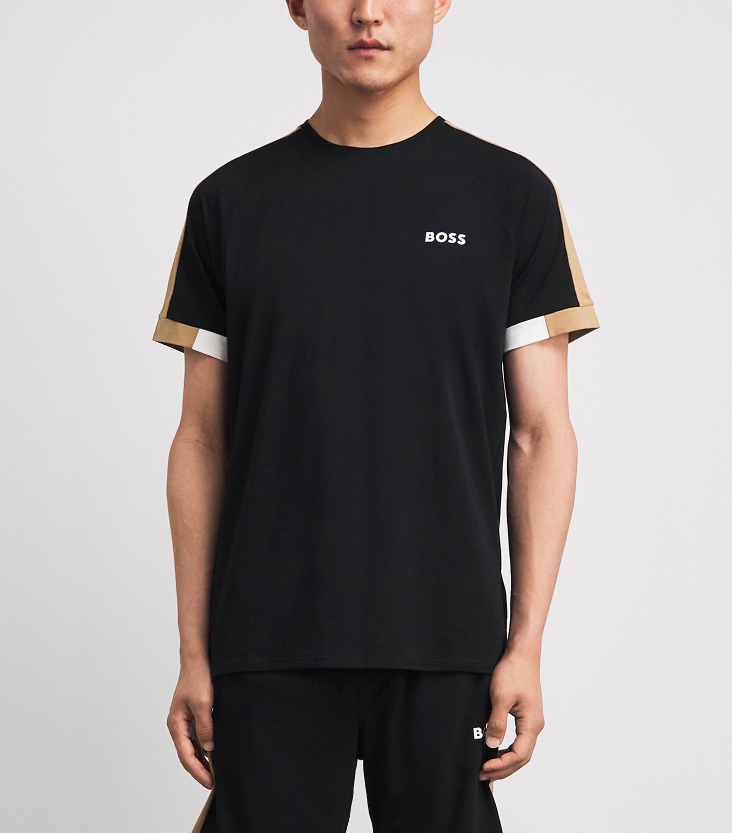BOSS Mens Balance T-Shirt Black Image 4