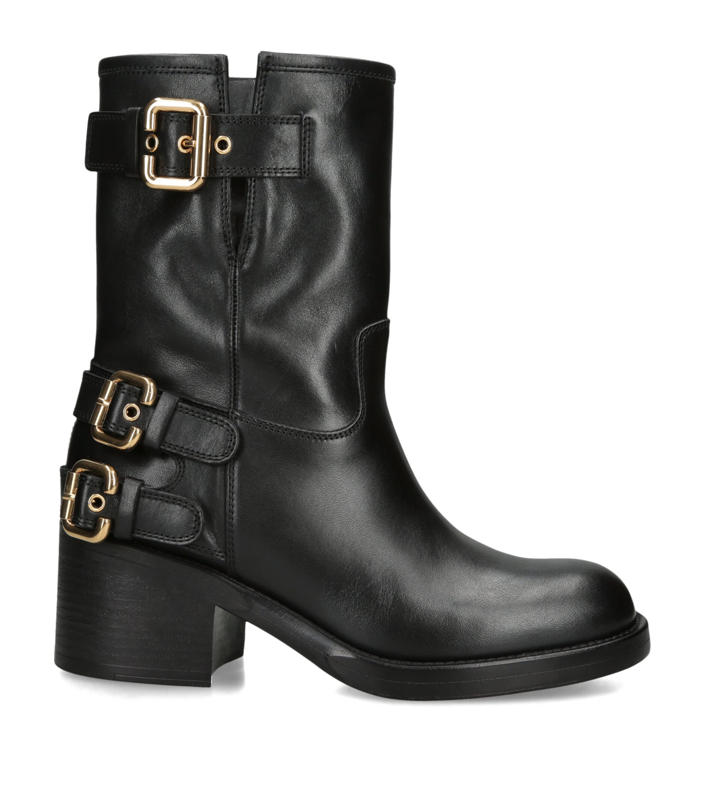 Chloé Leather Dakota Ankle Boots 60 Black Image 1
