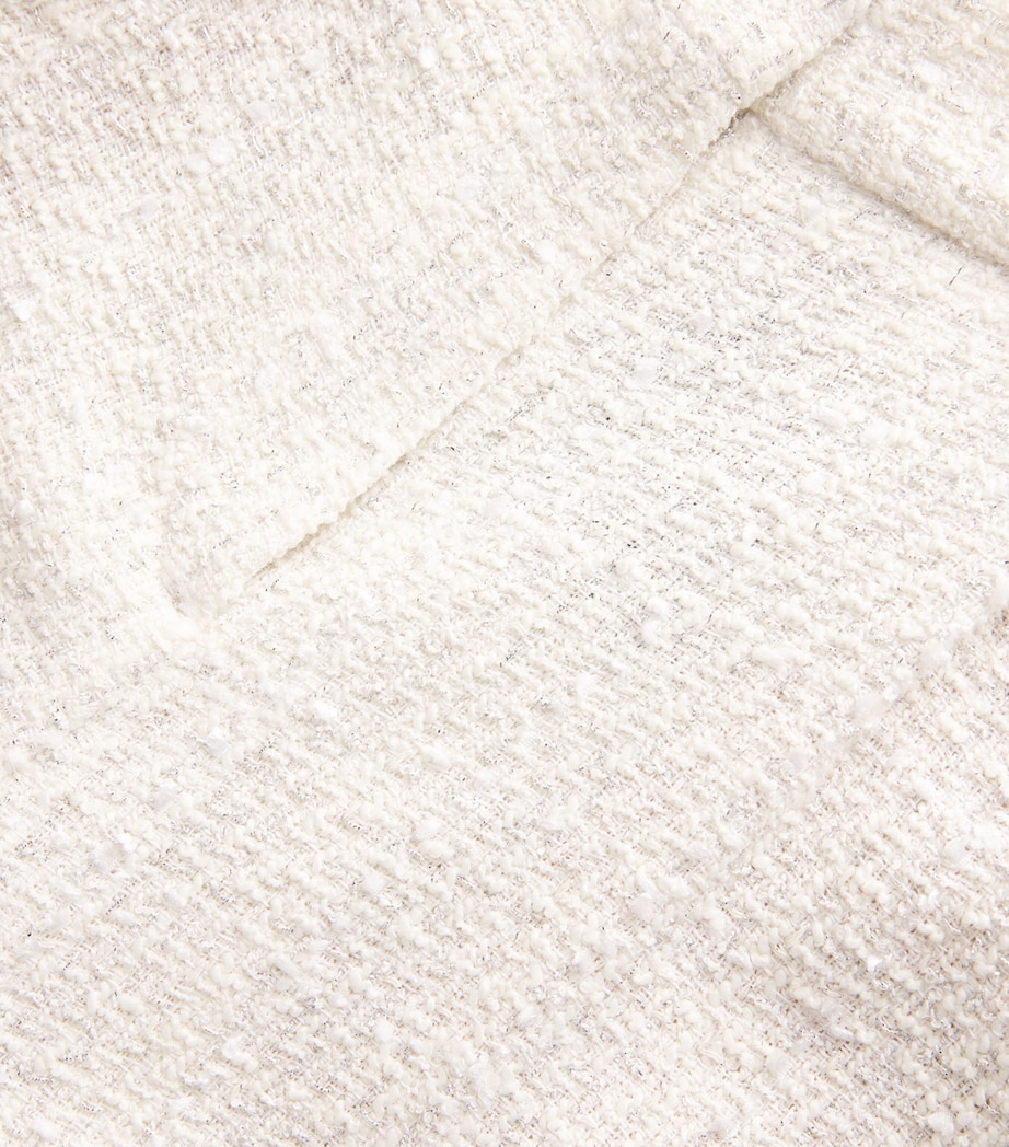 Tweed Wide-Leg Trousers ECRU Image 5