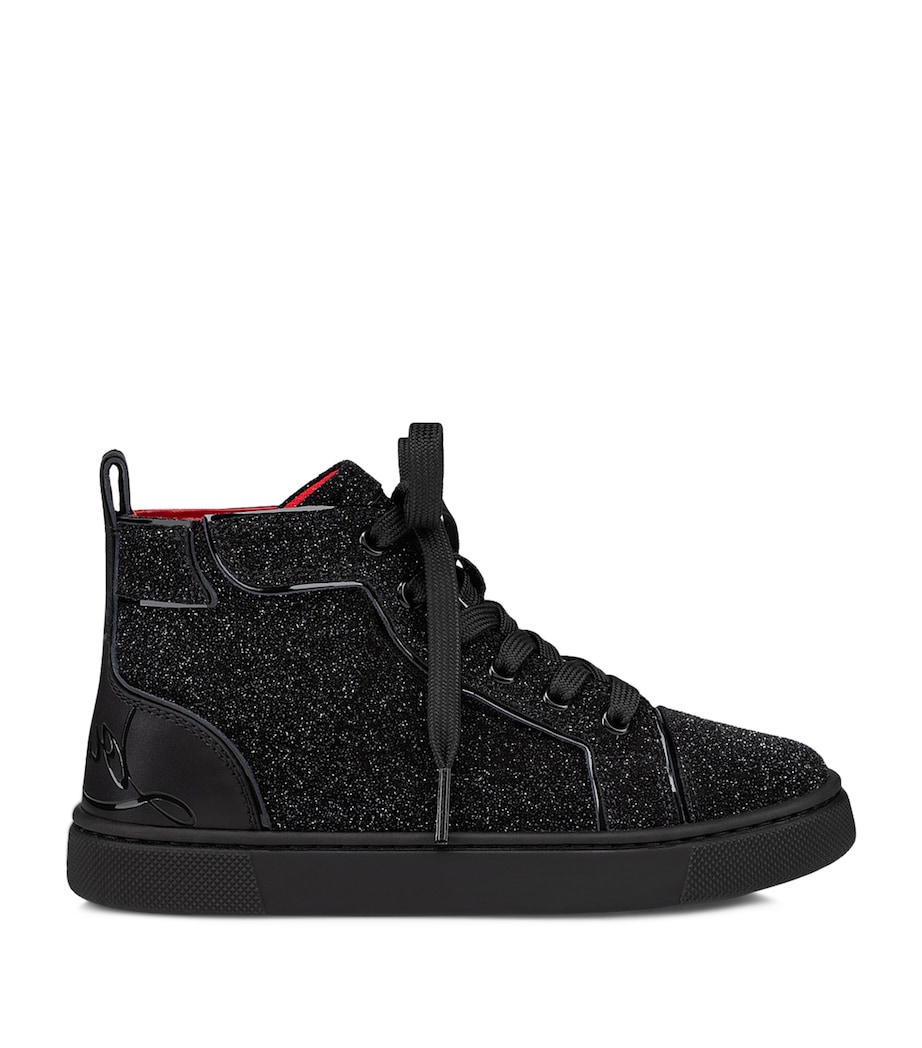 Funnyto Embellished High-Top Sneakers BK01 Image 1