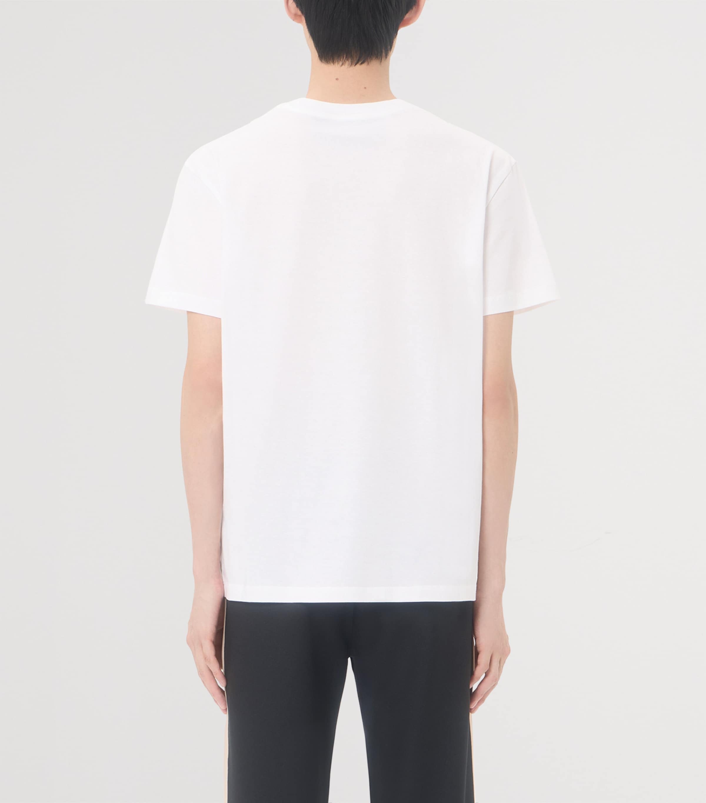 Valentino Garavani Mens Cotton VGold T-Shirt Image 4
