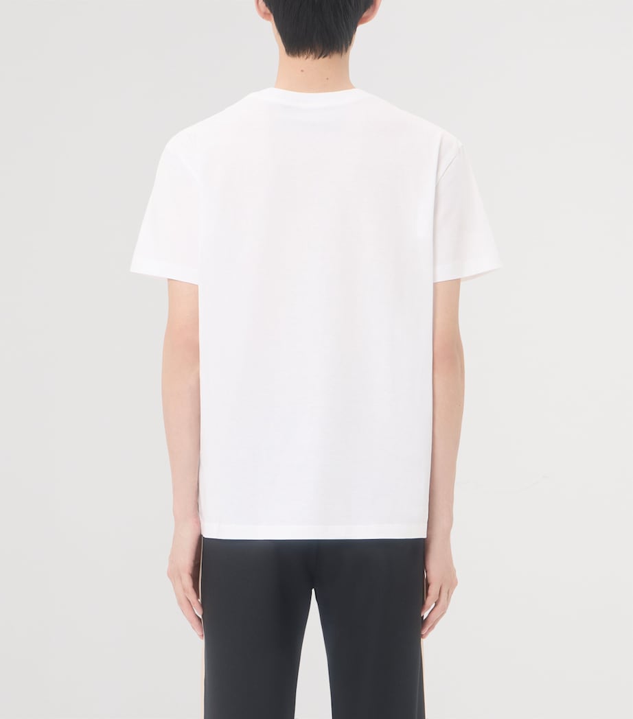 Valentino Garavani Mens Cotton VGold T-Shirt Image 4