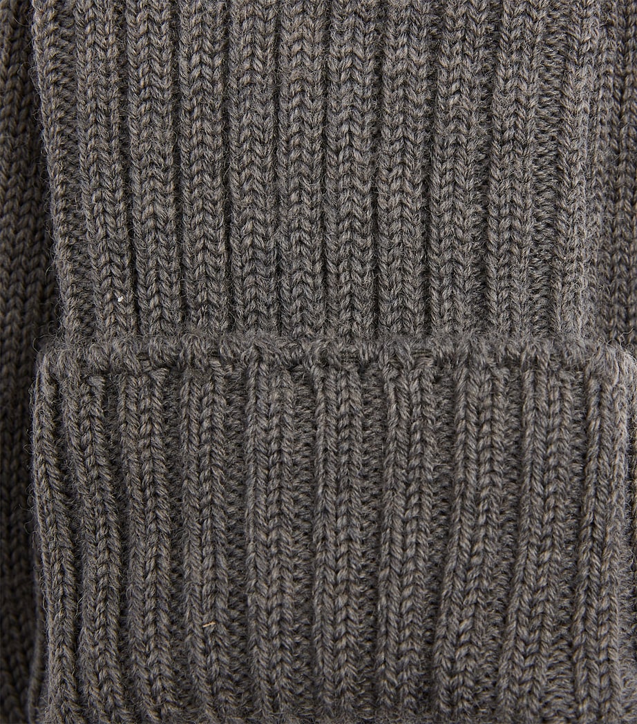 Striggings Ribbed Socks DARK GREY Image 2