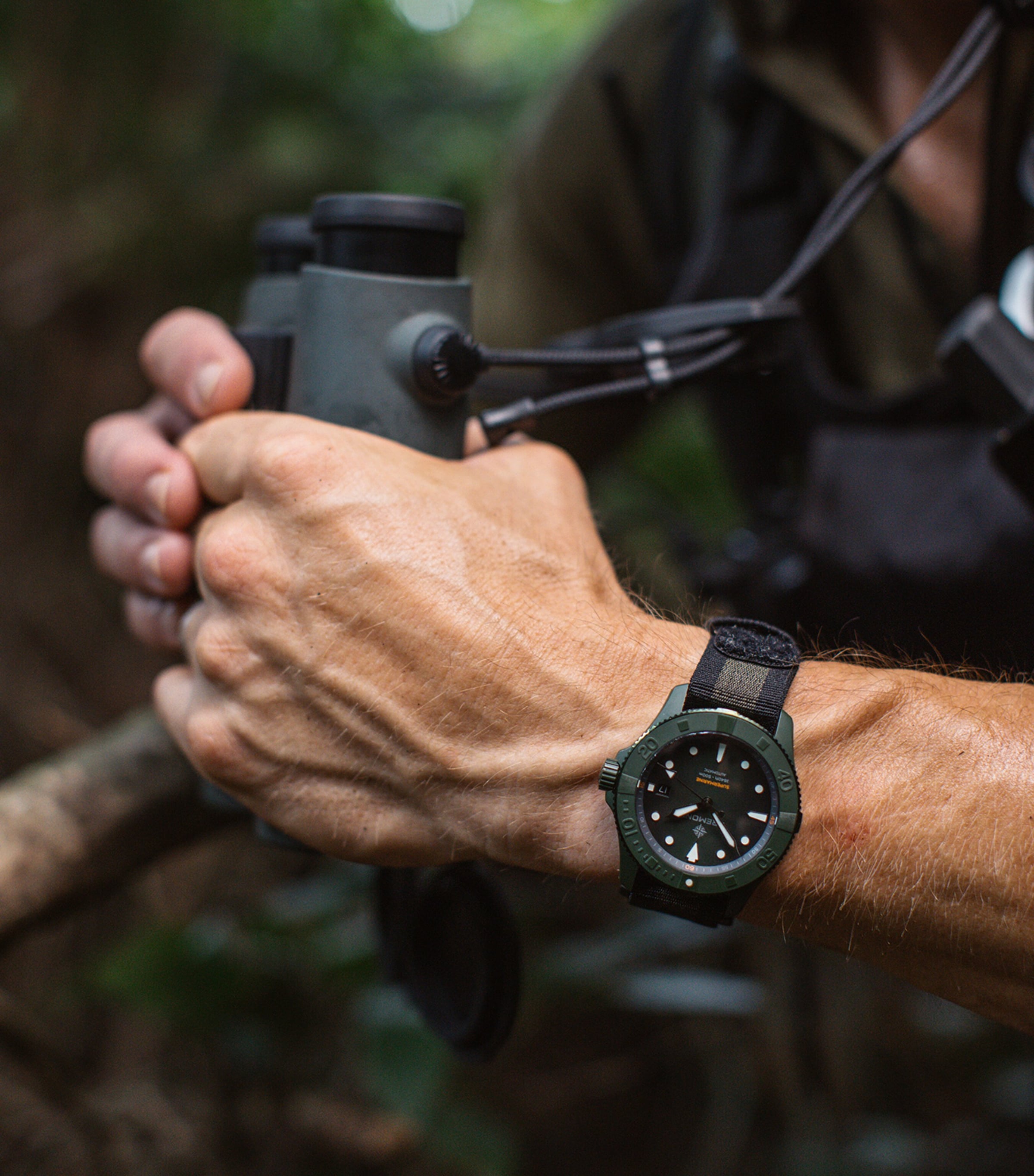 Ceramic Supermarine Watch 43mm GREEN Image 7