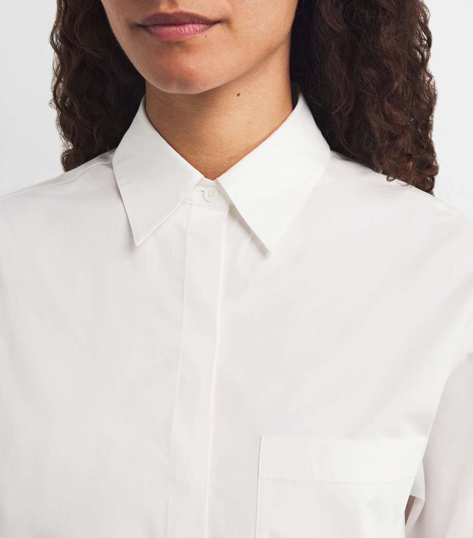 Cotton Poplin Shirt OPTICAL WHITE Image 6