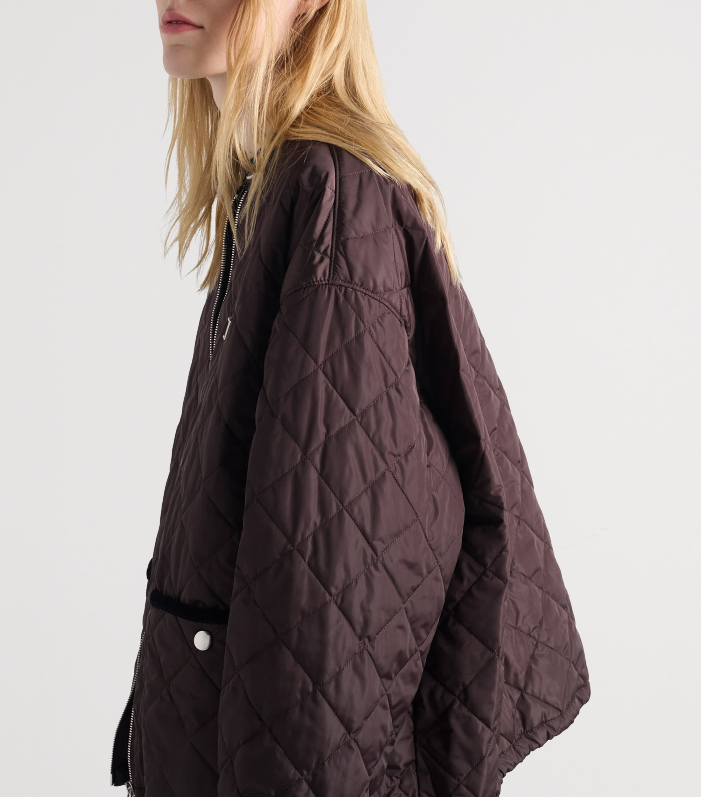Re-Nylon Quilted Jacket F0003 Image 3