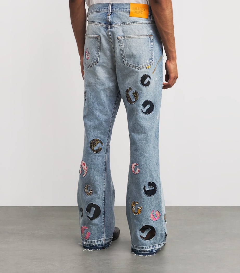 Flared G-Time Jeans MEDIUM WASH INDIGO Image 4