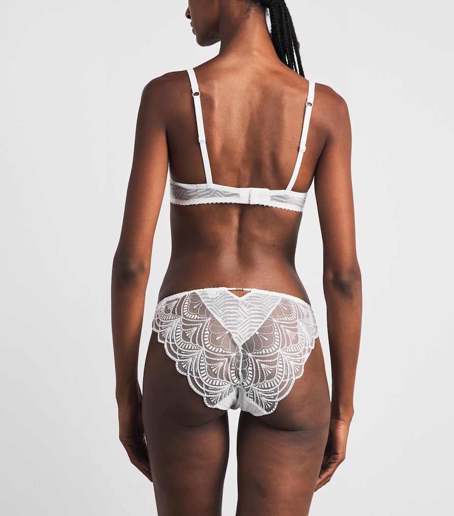 Aubade Womens Vibes Italian Briefs Pearl Image 3