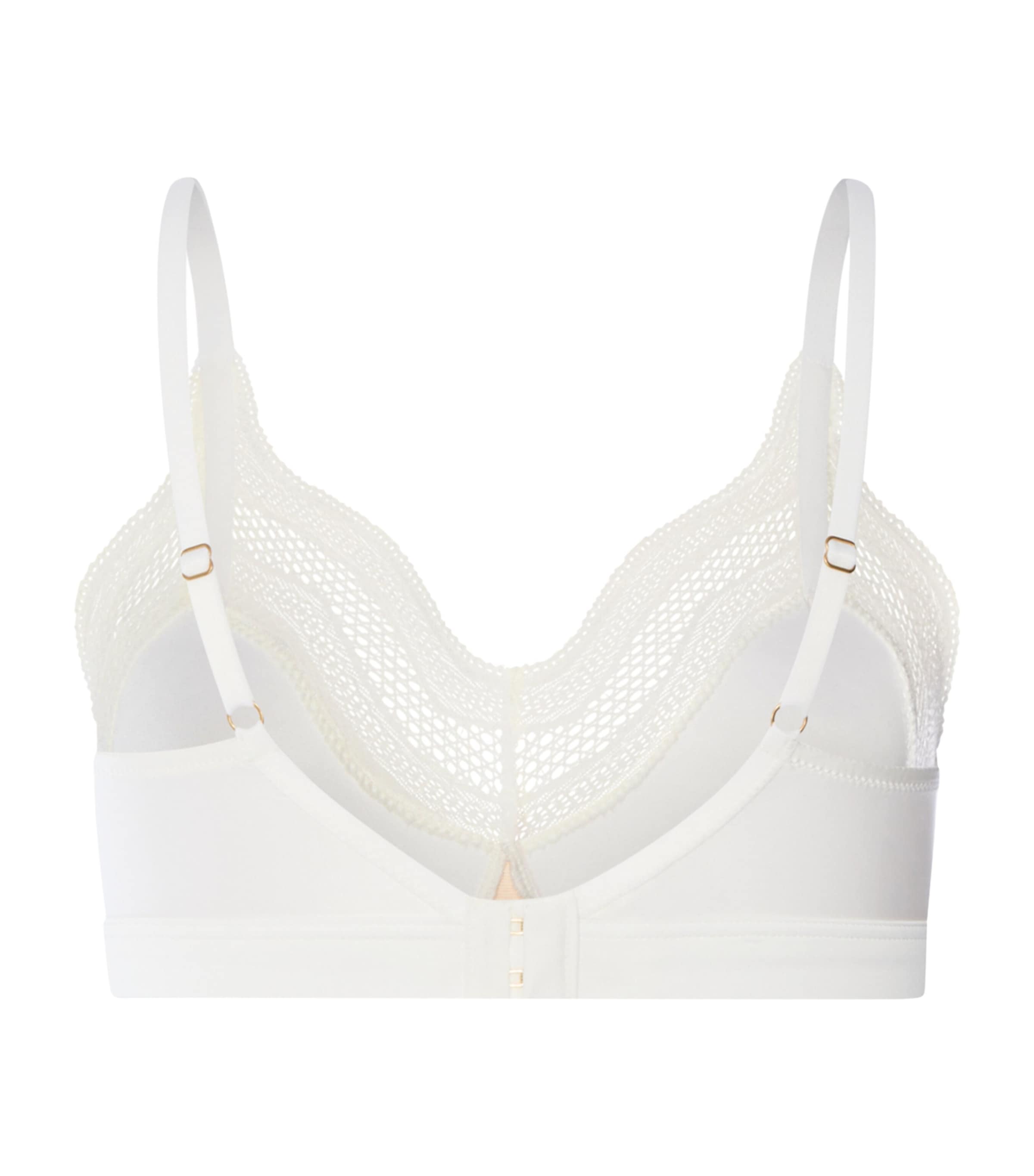 Hanro Womens Soft Cup Cira Bra Off White Image 5