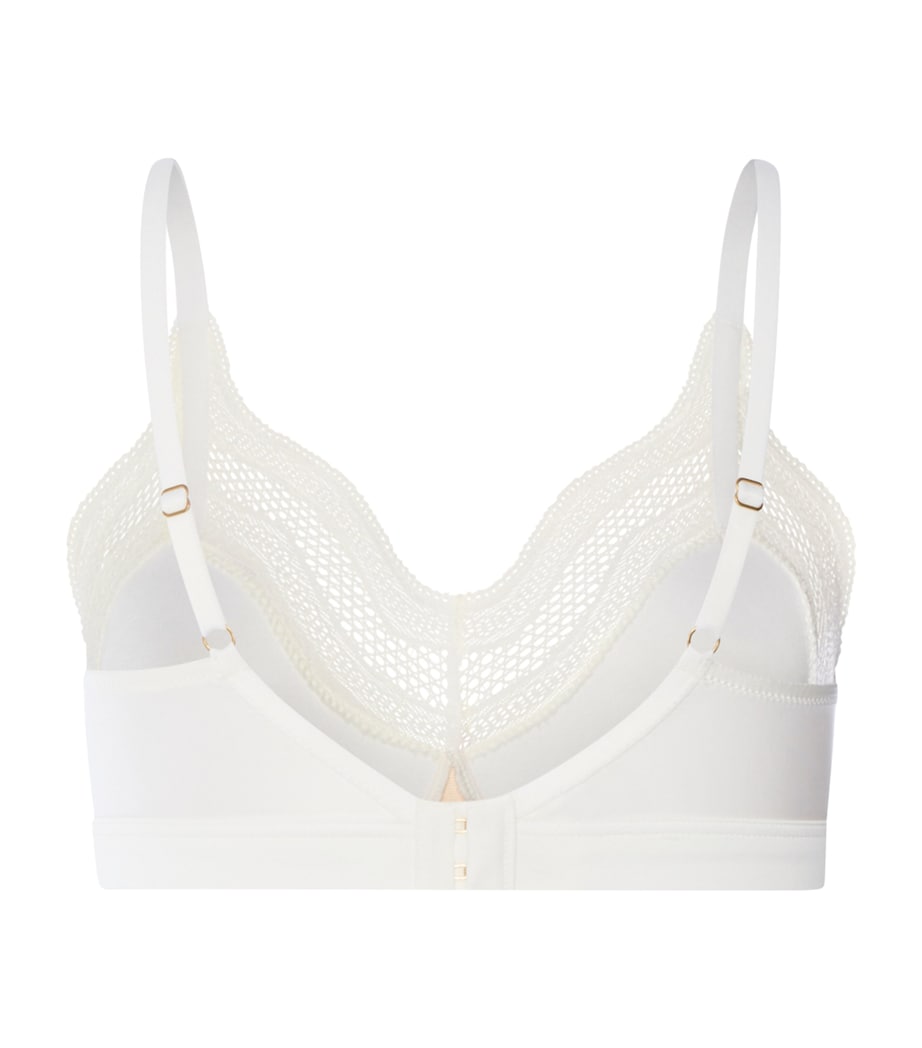 Hanro Womens Soft Cup Cira Bra Off White Image 5