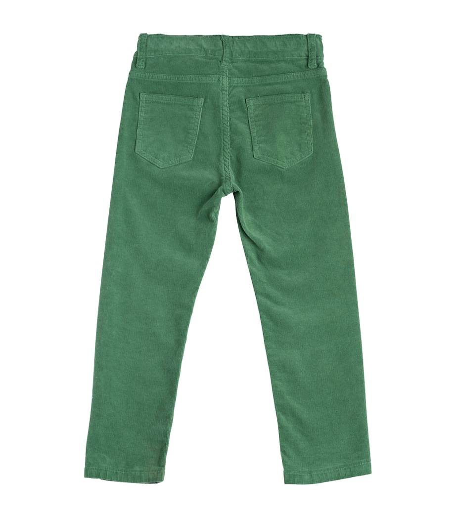 Corduroy Jake Jeans (6-11 Years) BOTTLE GREEN Image 2