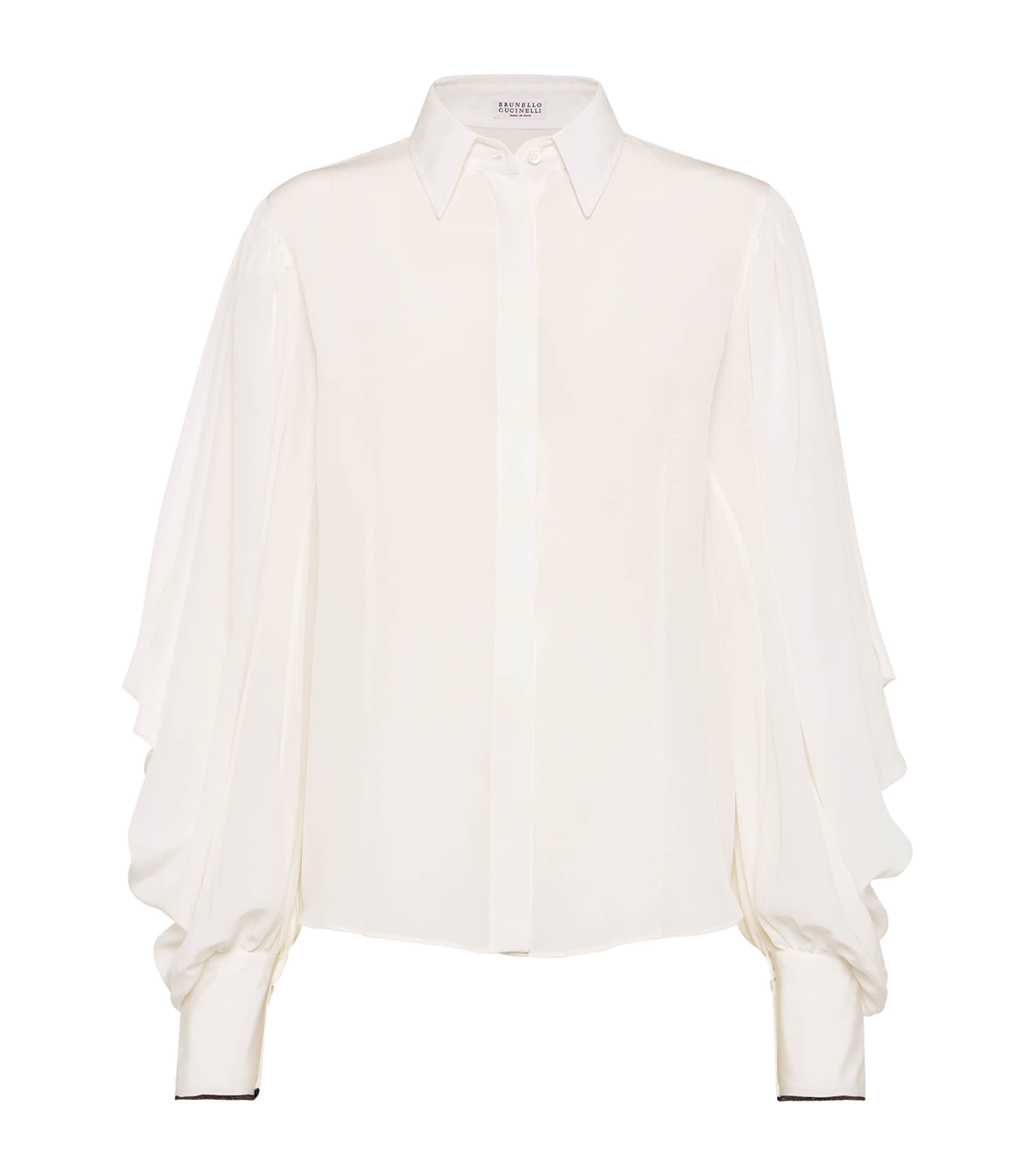 Silk Crepe Shirt C600 Image 1