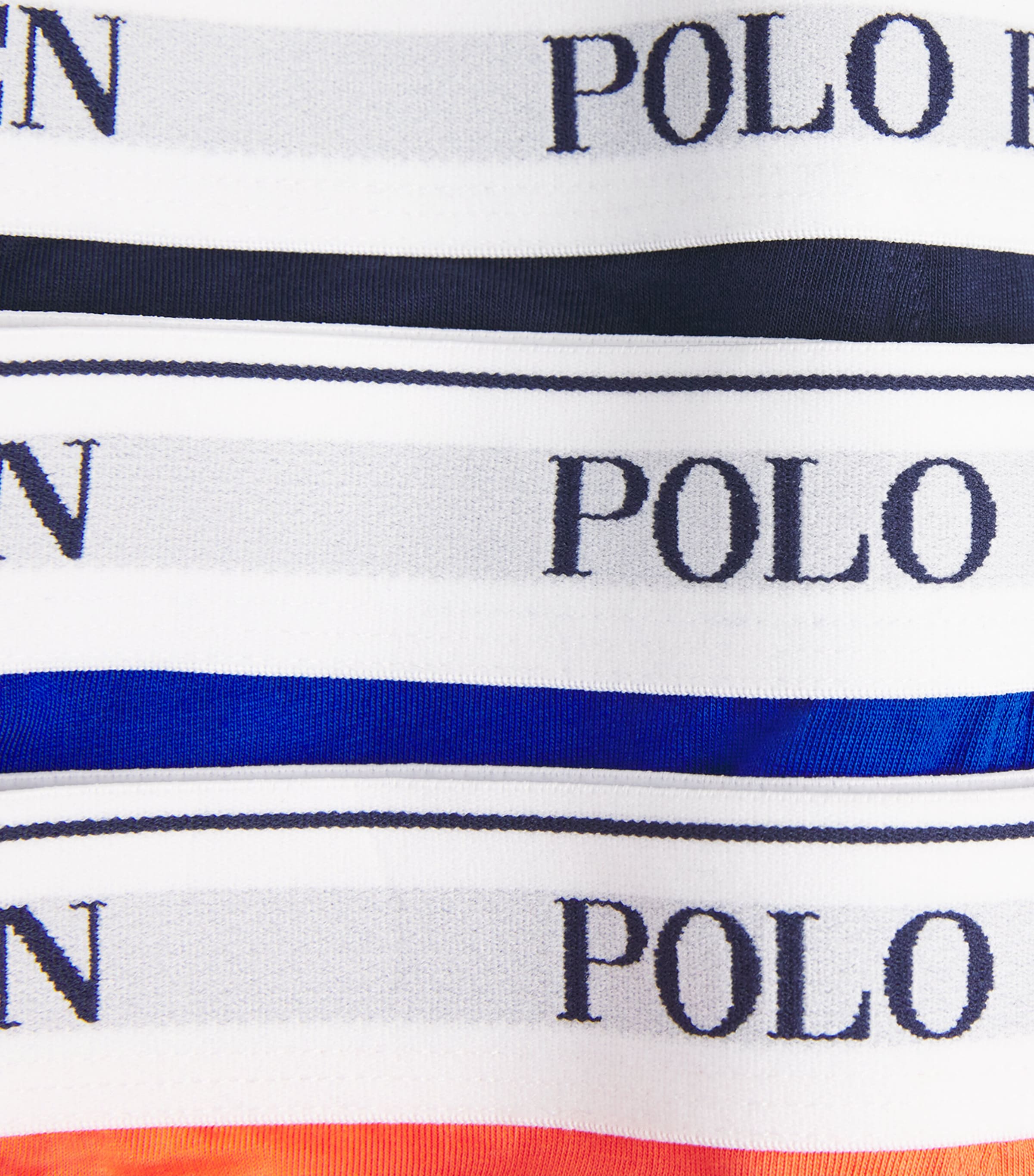 Stretch-Cotton Classic Trunks (Pack of 3) MELON/NAVY/SAPH STR Image 5