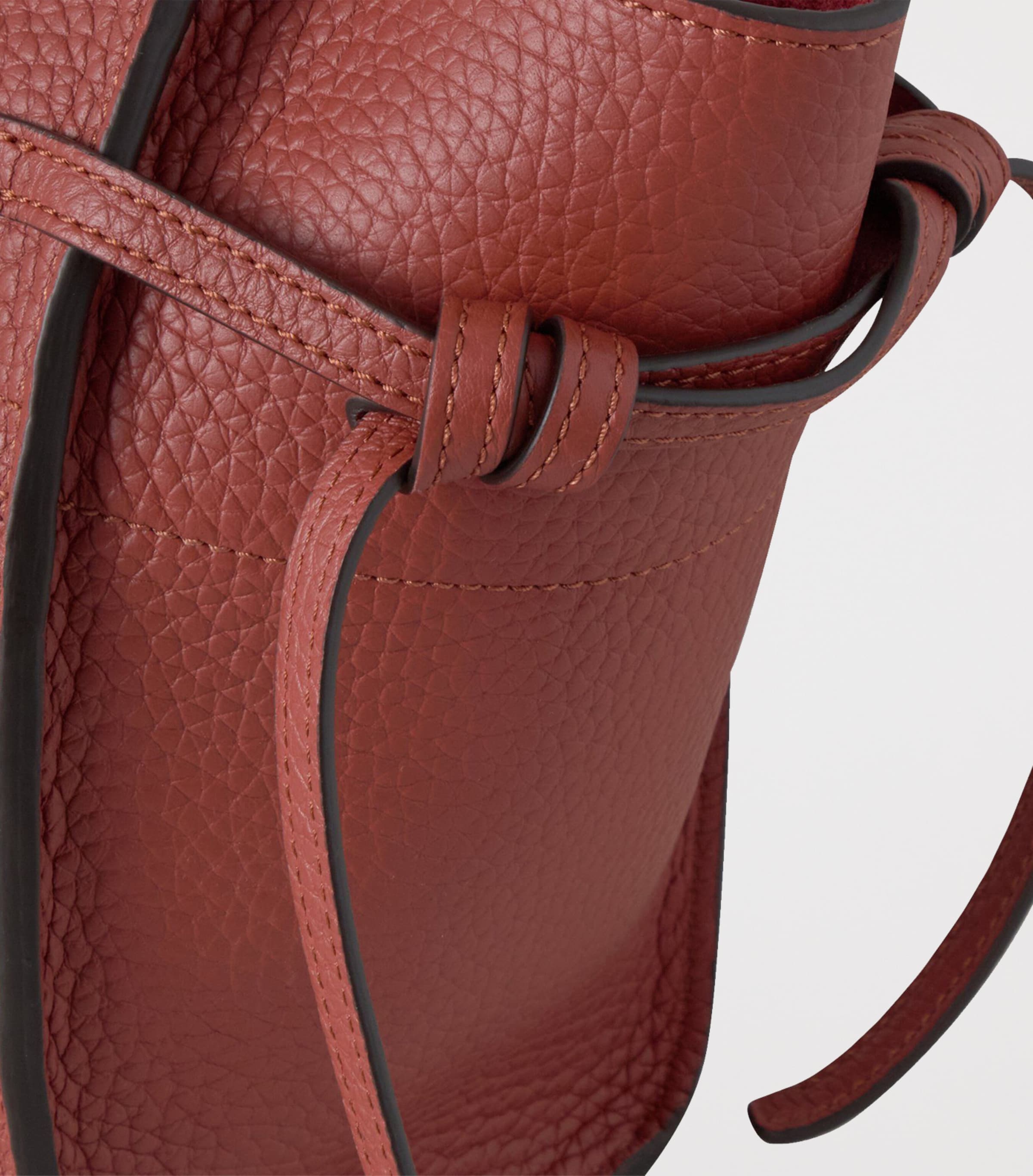 Small Soft Bayswater Shoulder Bag RUST Image 4