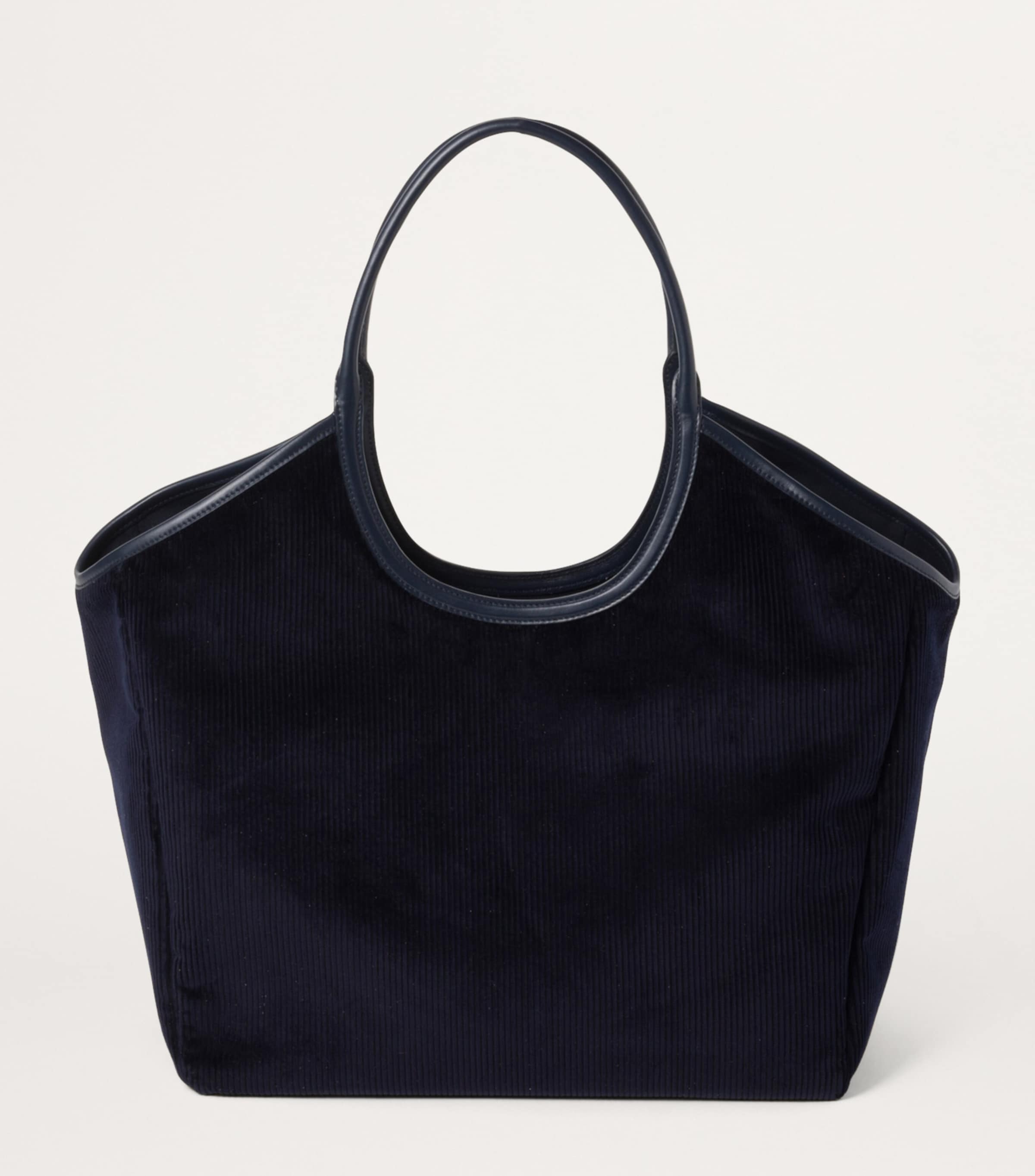 MiuMiu＊IVY corduroy shopping bag ショッピングバッグ＊送料込 Miu Miu Ivy Tote Bag in Navy | FWRD