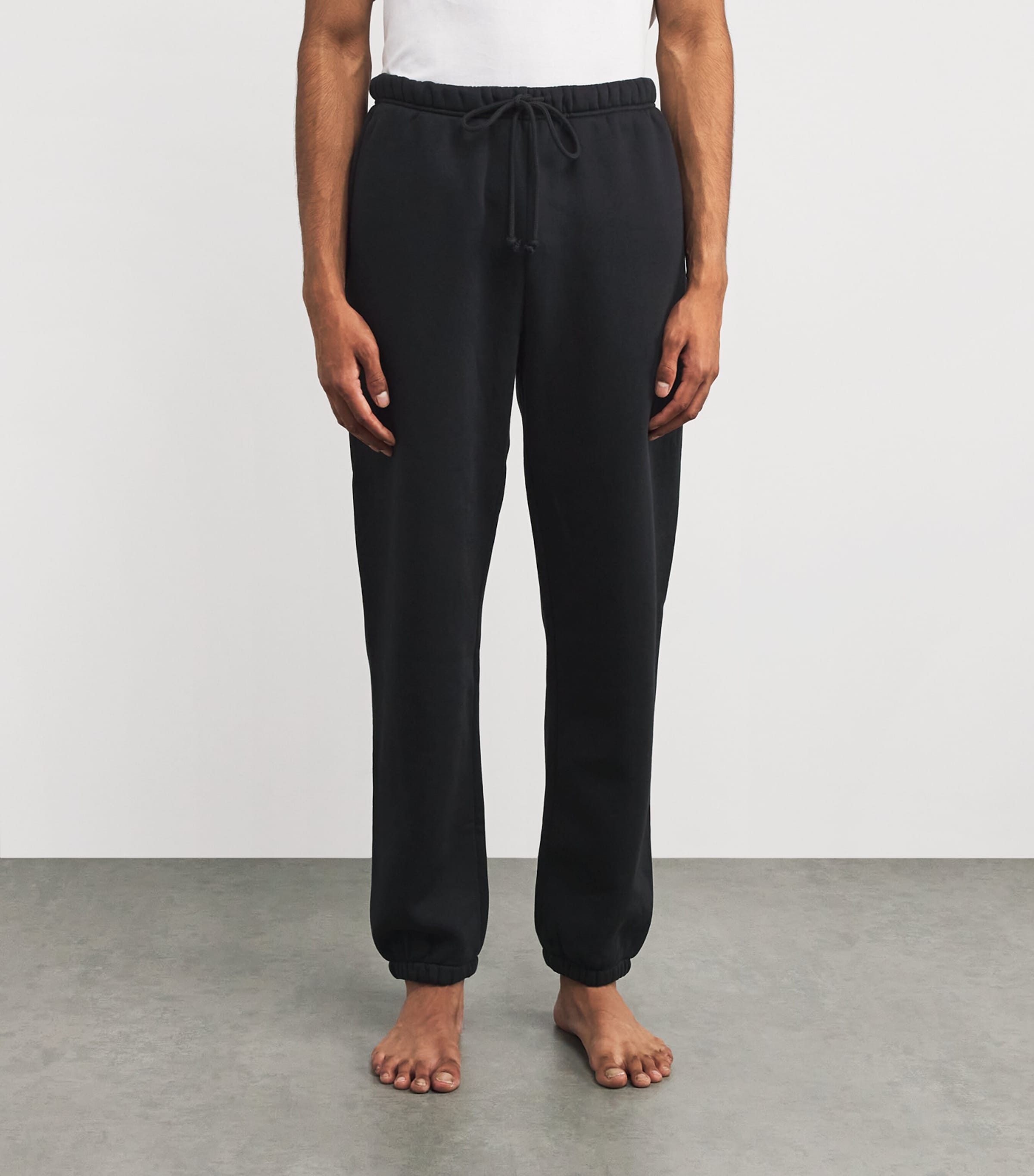 Fleece Lounge Relaxed Sweatpants WASHED ONYX Image 3