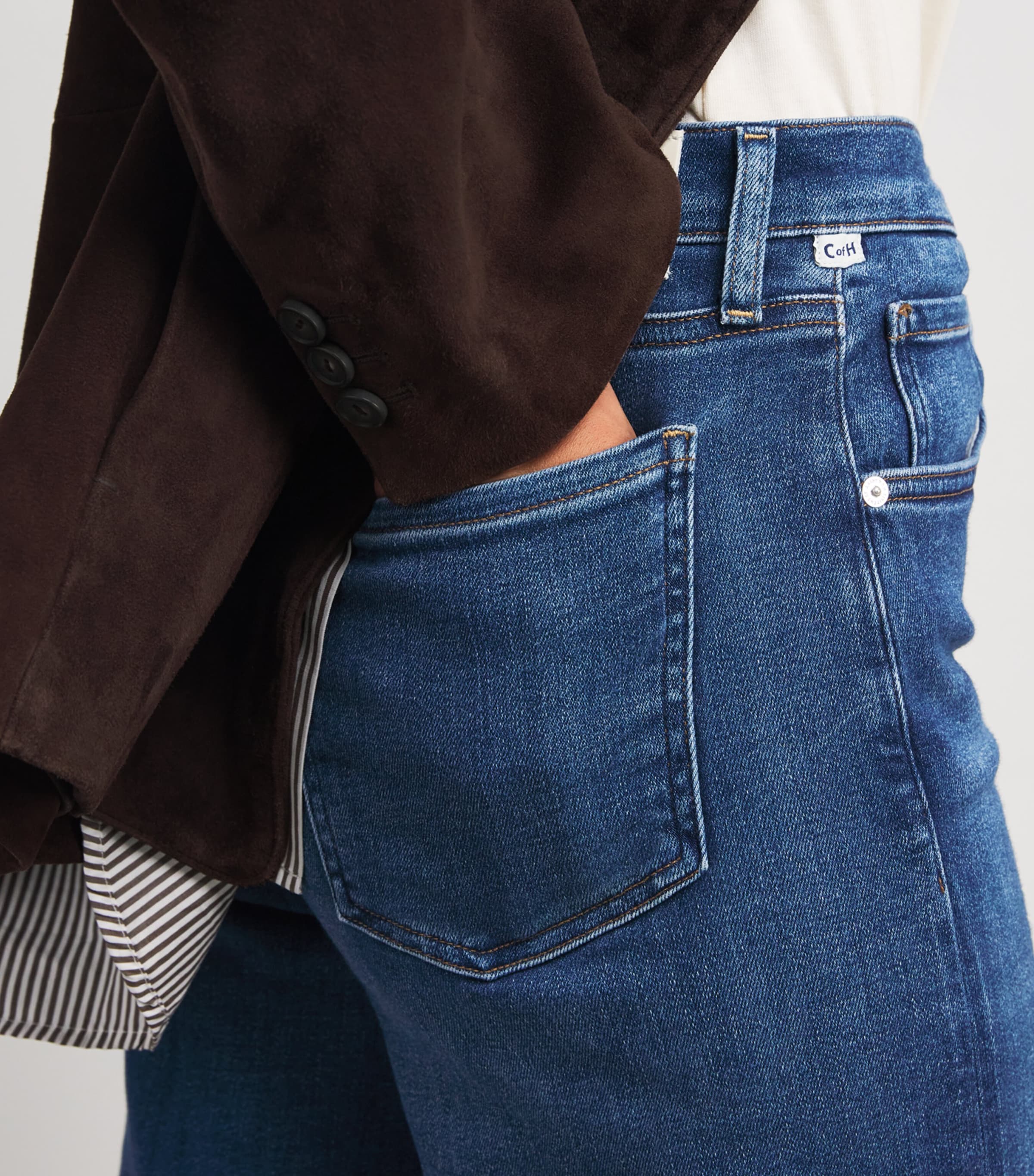 Cropped Lyra Wide-Leg Jeans AGUST Image 6