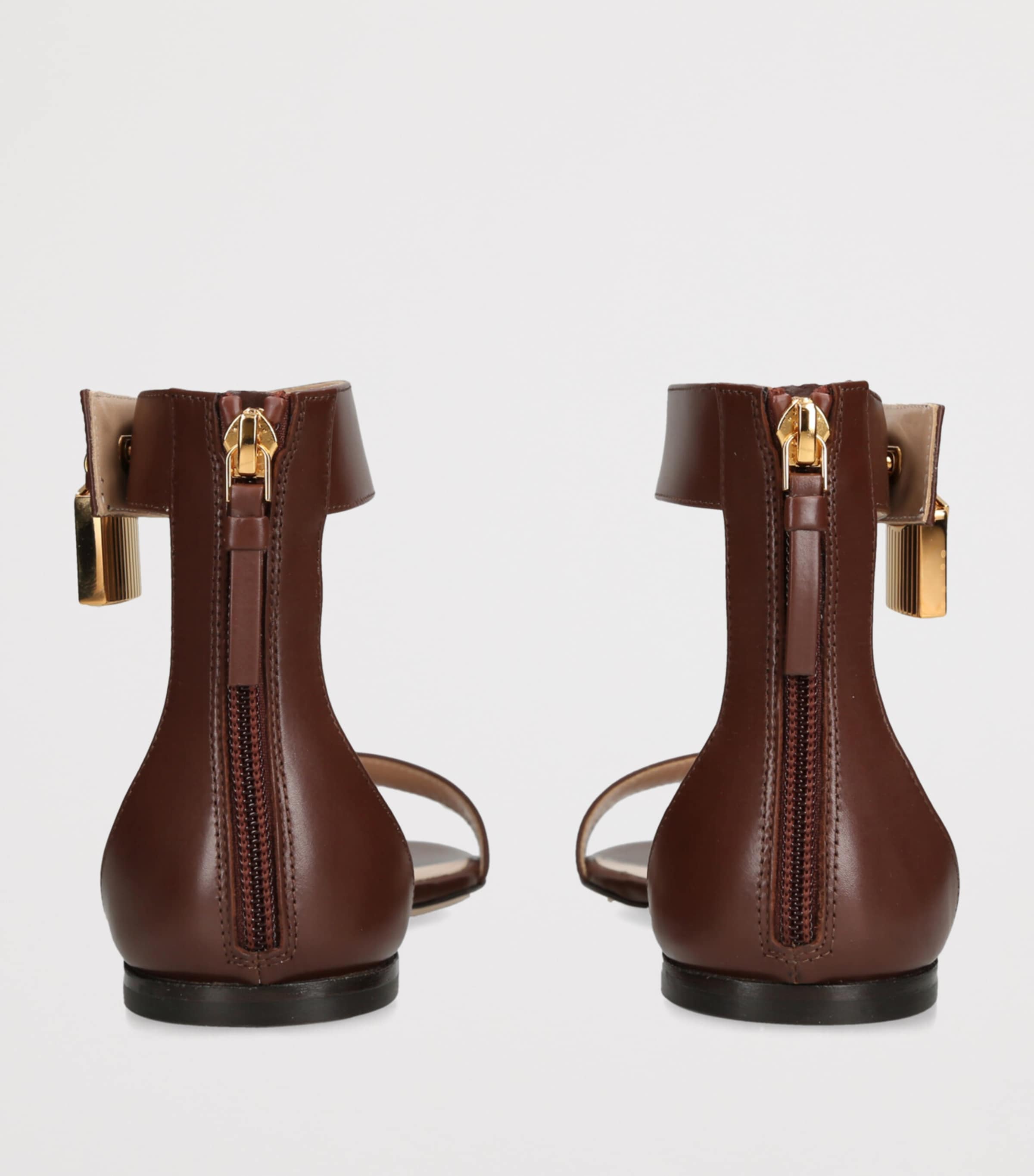TOM FORD Leather Padlock Sandals | Women Shoes | Sandals | Flat Sandals | Designers | Tom Ford TOM FORD Leather Padlock Sandals | Women Shoes | Sandals | Flat Sandals | Designers | Tom Ford