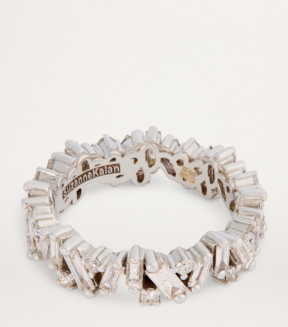 White Gold and Diamond Frenzy Ring (Size 5.5) 18K WG/WD Image 4