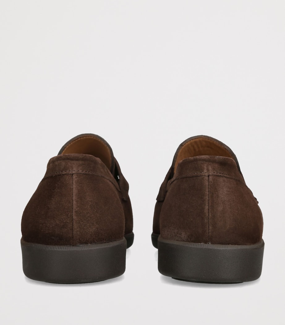 Suede Harley Loafers DARK BROWN Image 2