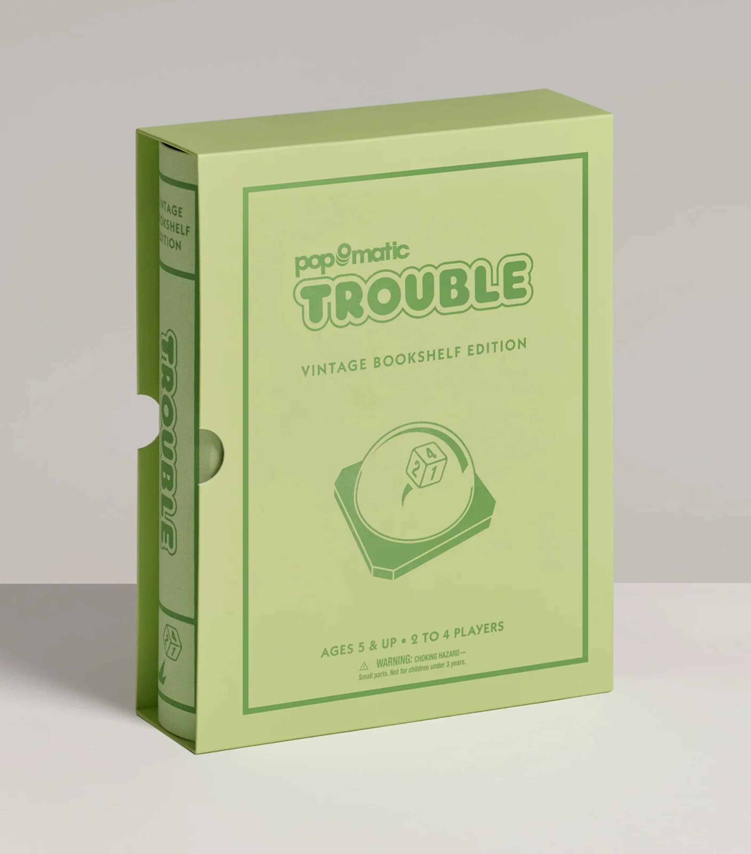 Trouble Vintage Bookshelf Edition Board Game MULTI Image 2