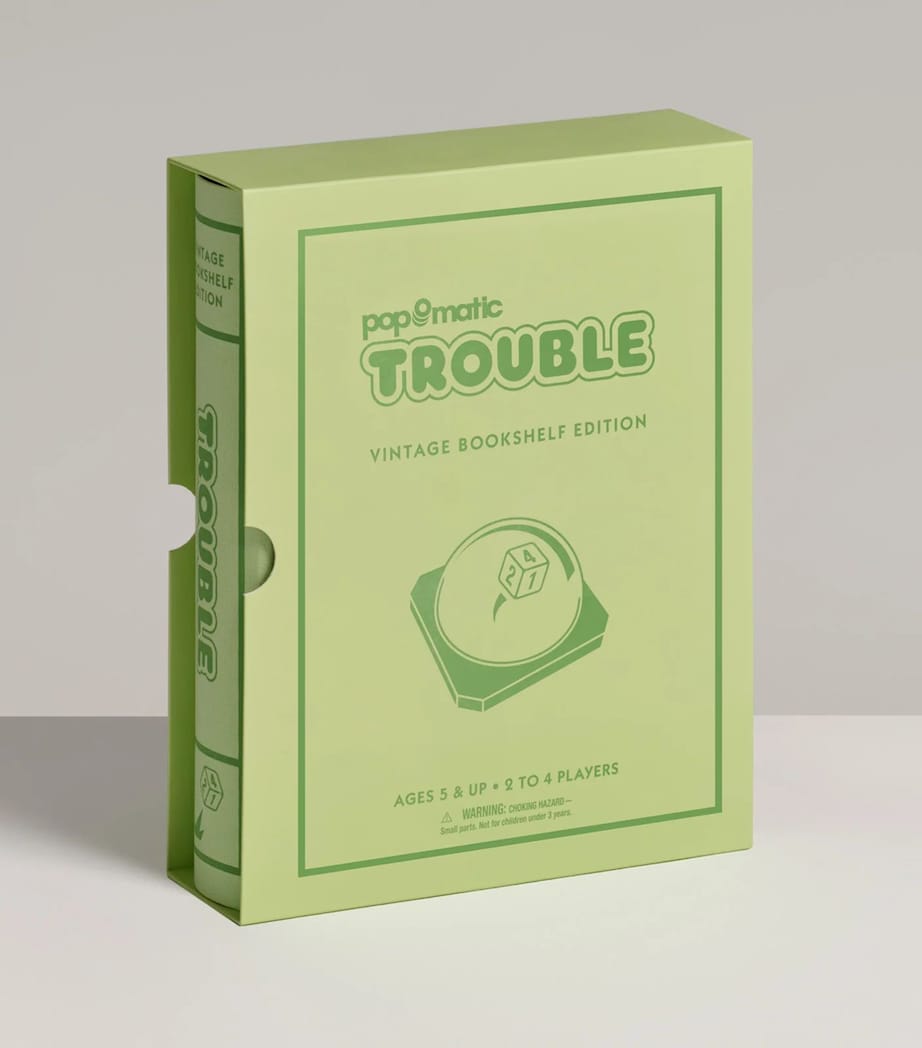 Trouble Vintage Bookshelf Edition Board Game MULTI Image 2