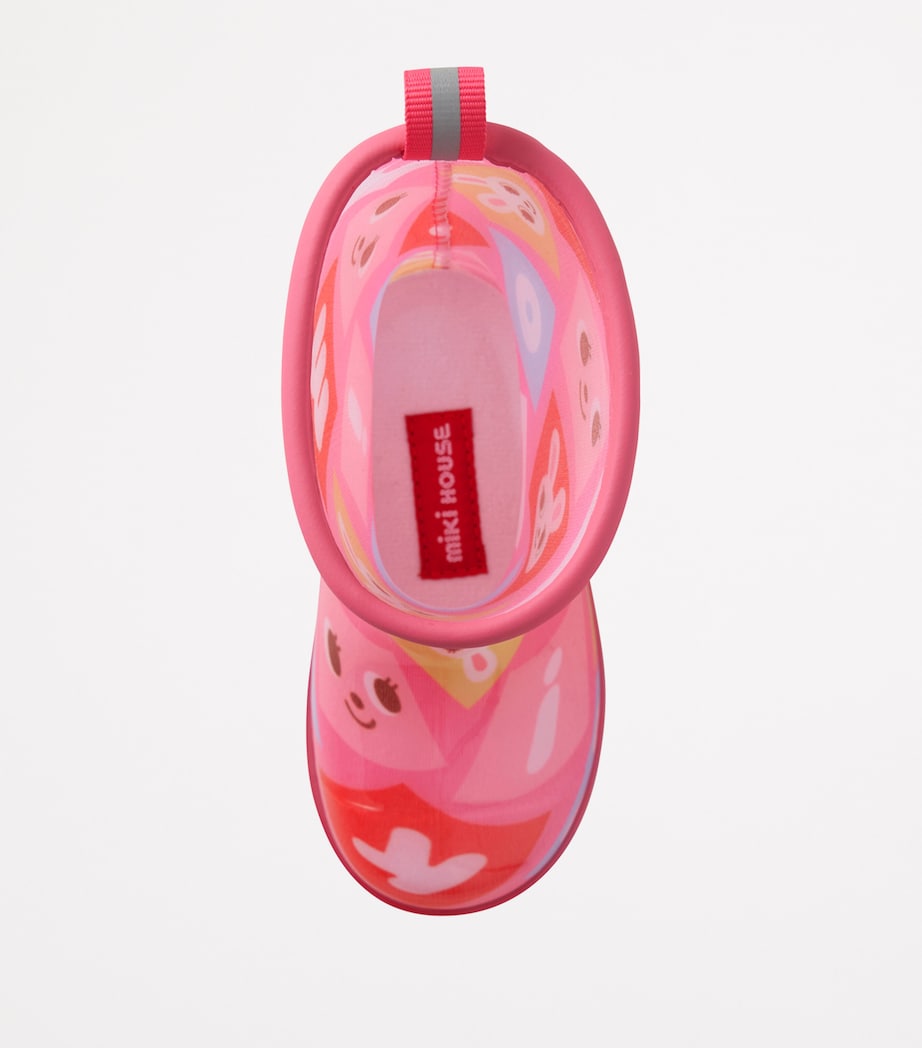 Rabbit Print Rain Boots 8 Image 2