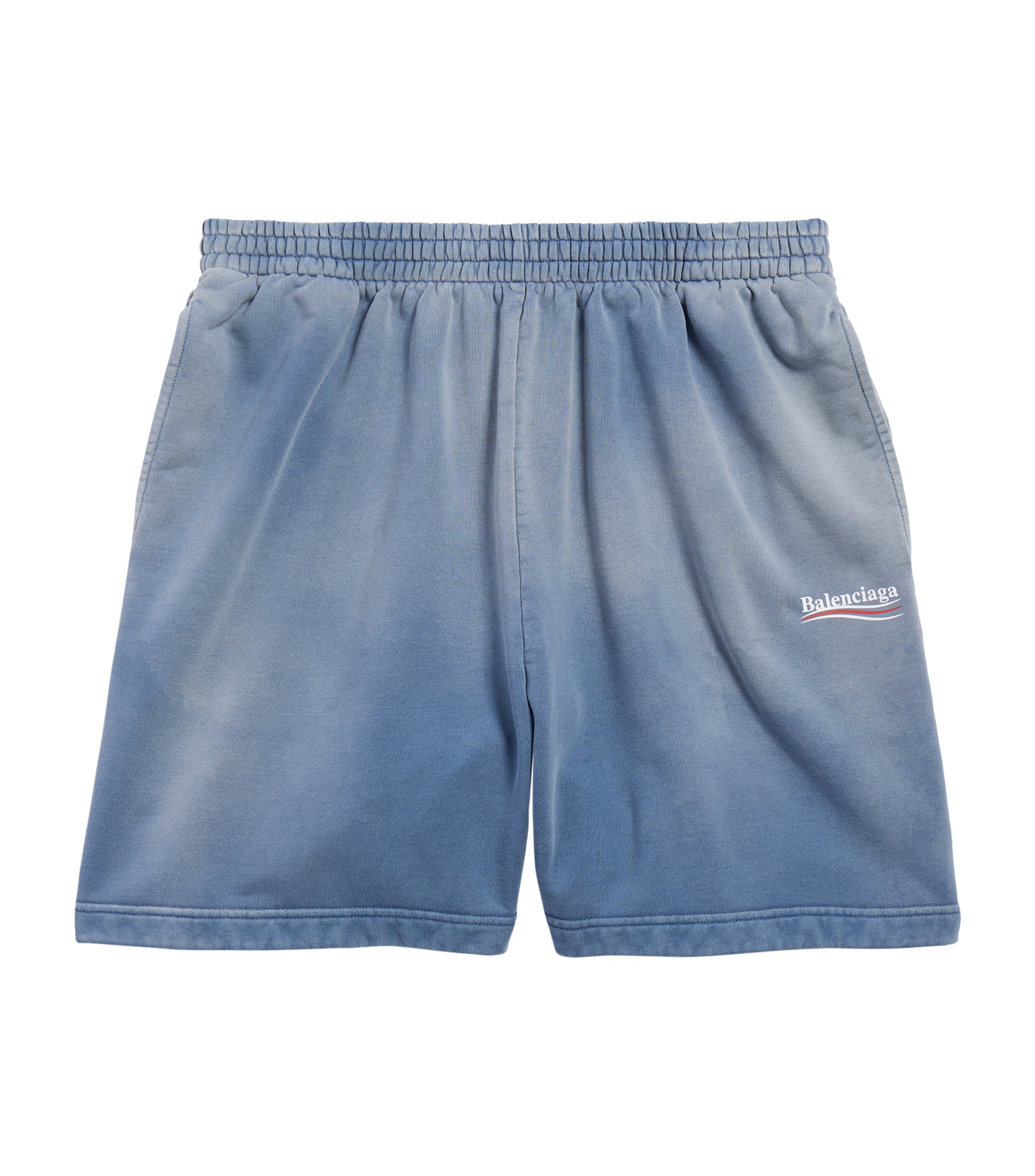 Balenciaga Mens Political Campaign Logo Shorts Image 1